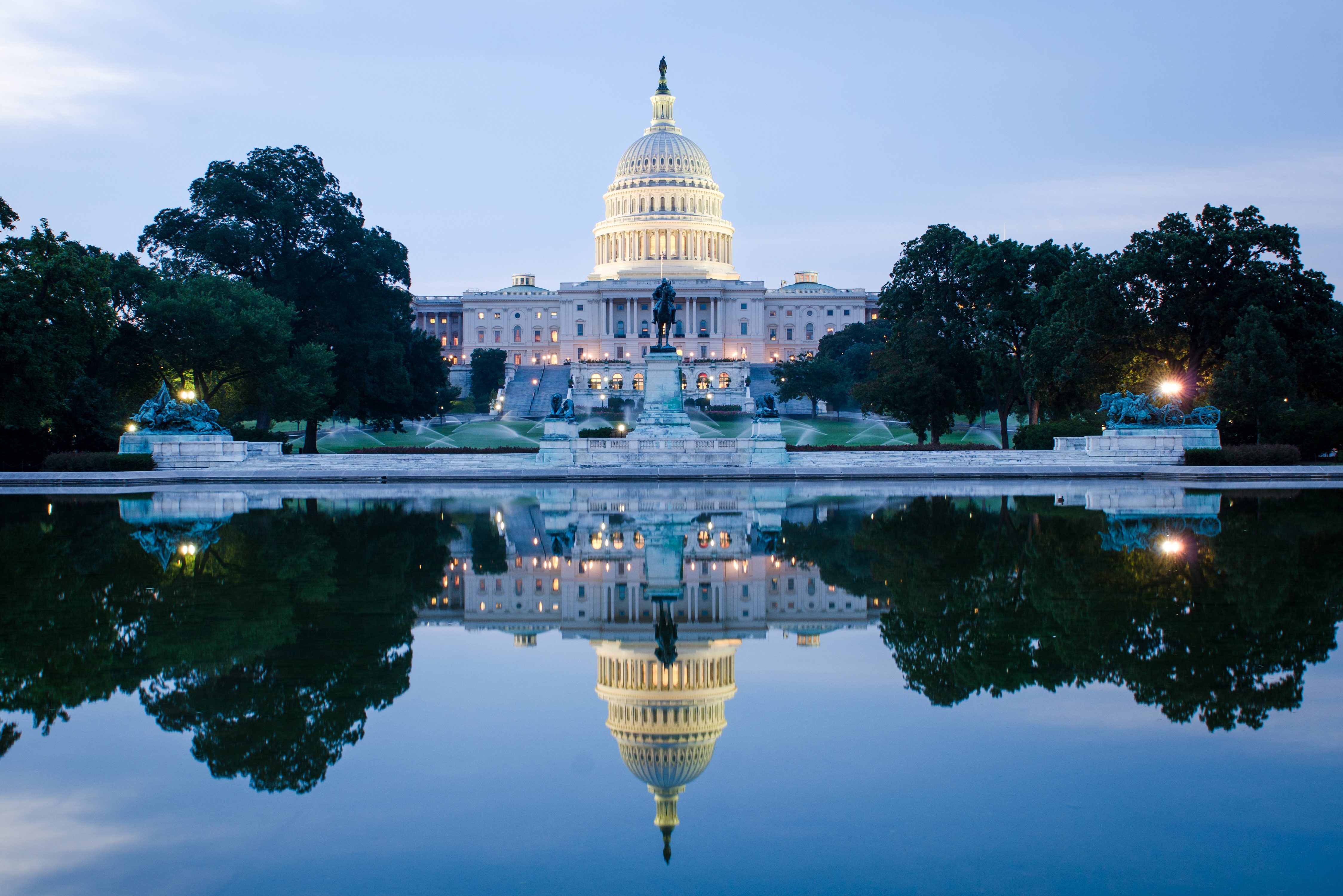Capitol in Washington D.C. in Amerika