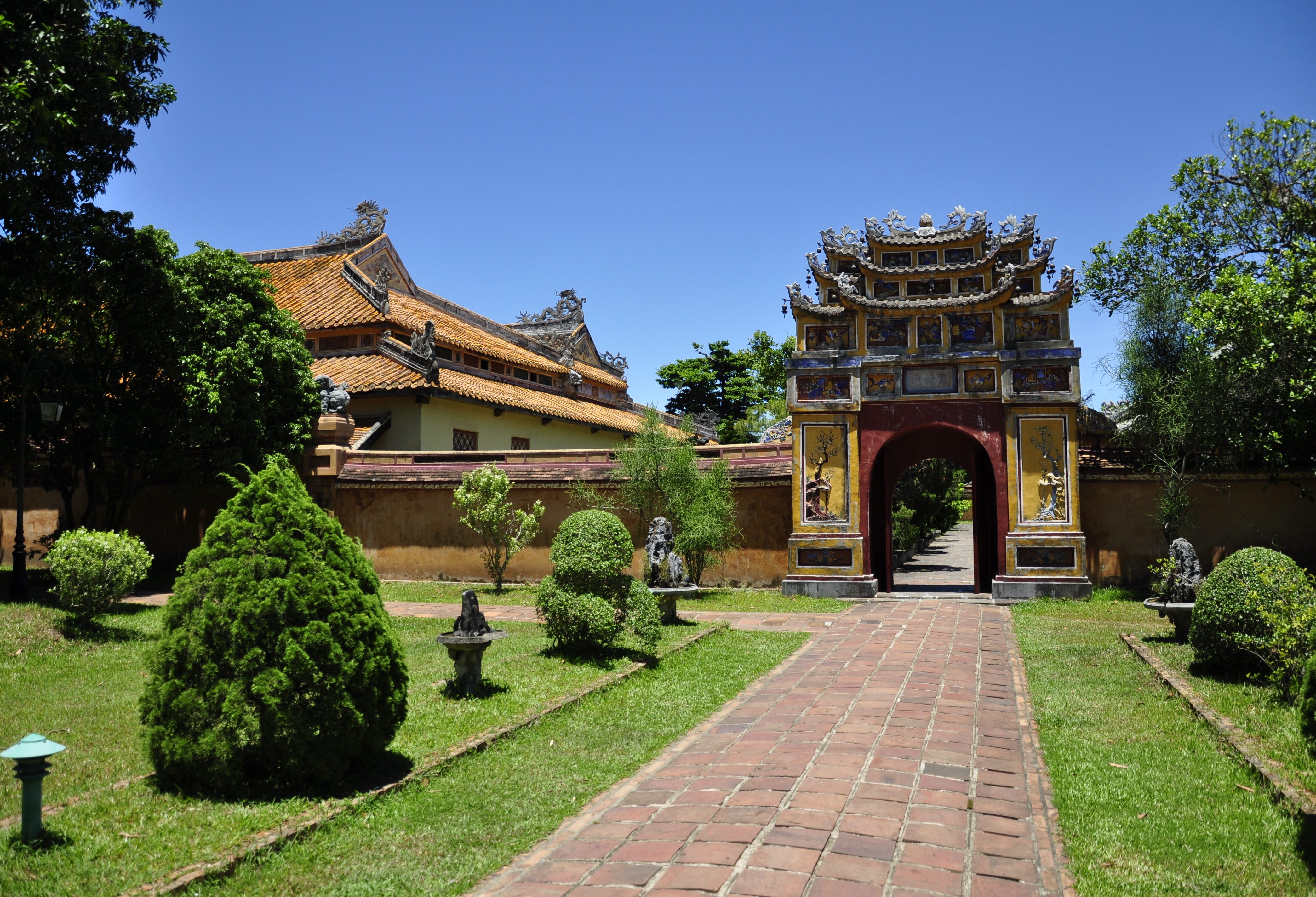 De Keizerlijke Citadel van Hue, Vietnam