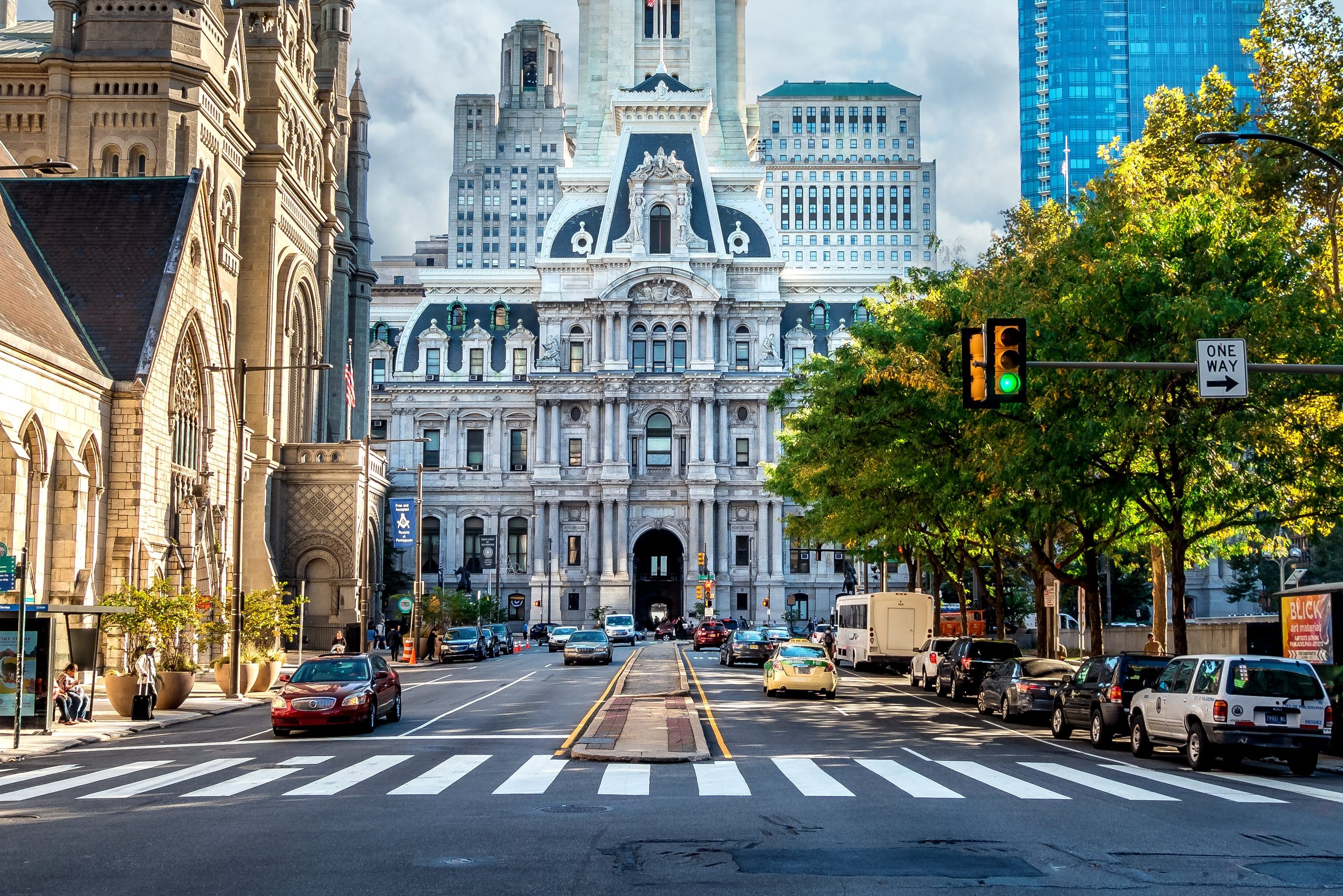 Straatbeeld Philadelphia