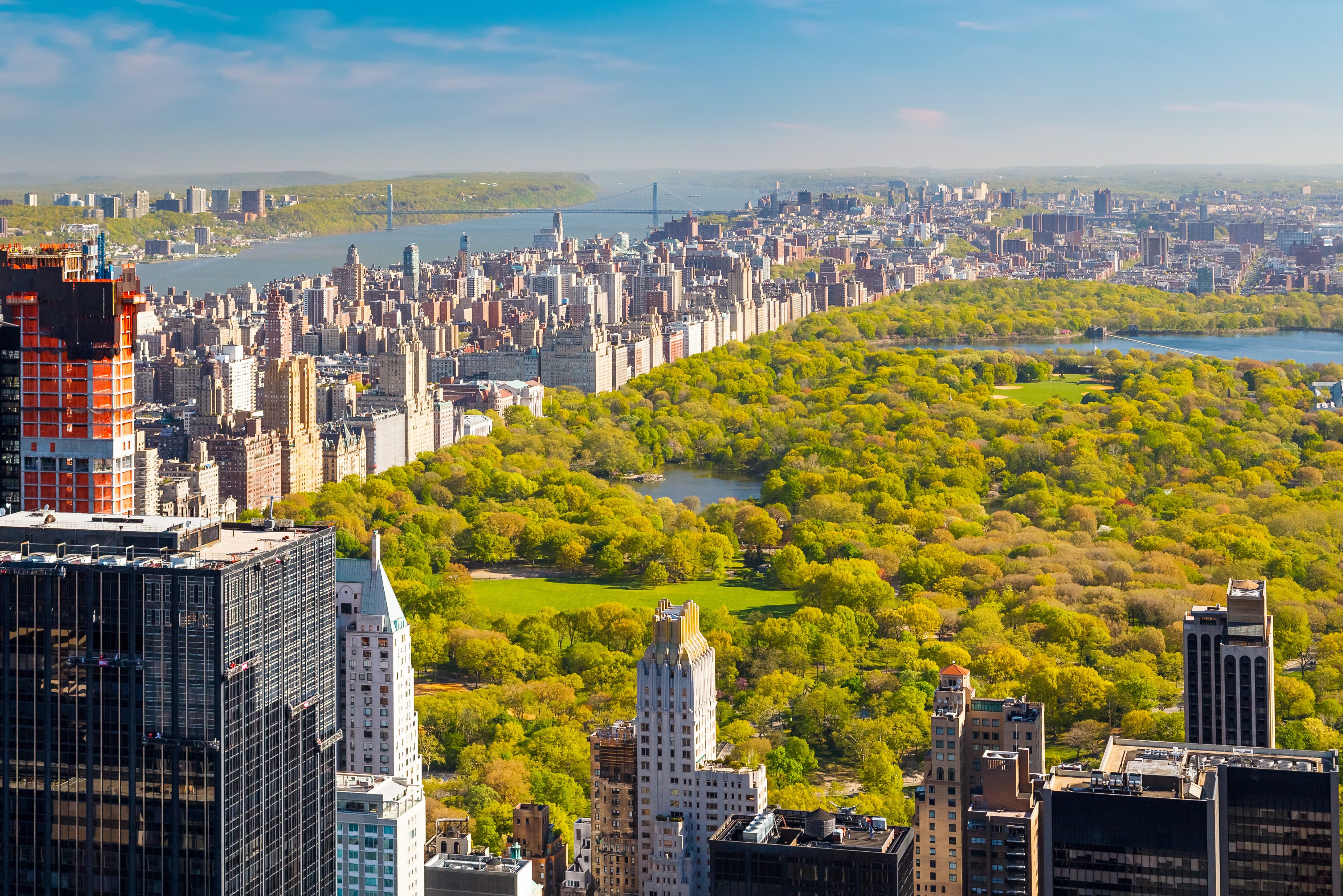 Central Park in New York in Amerika