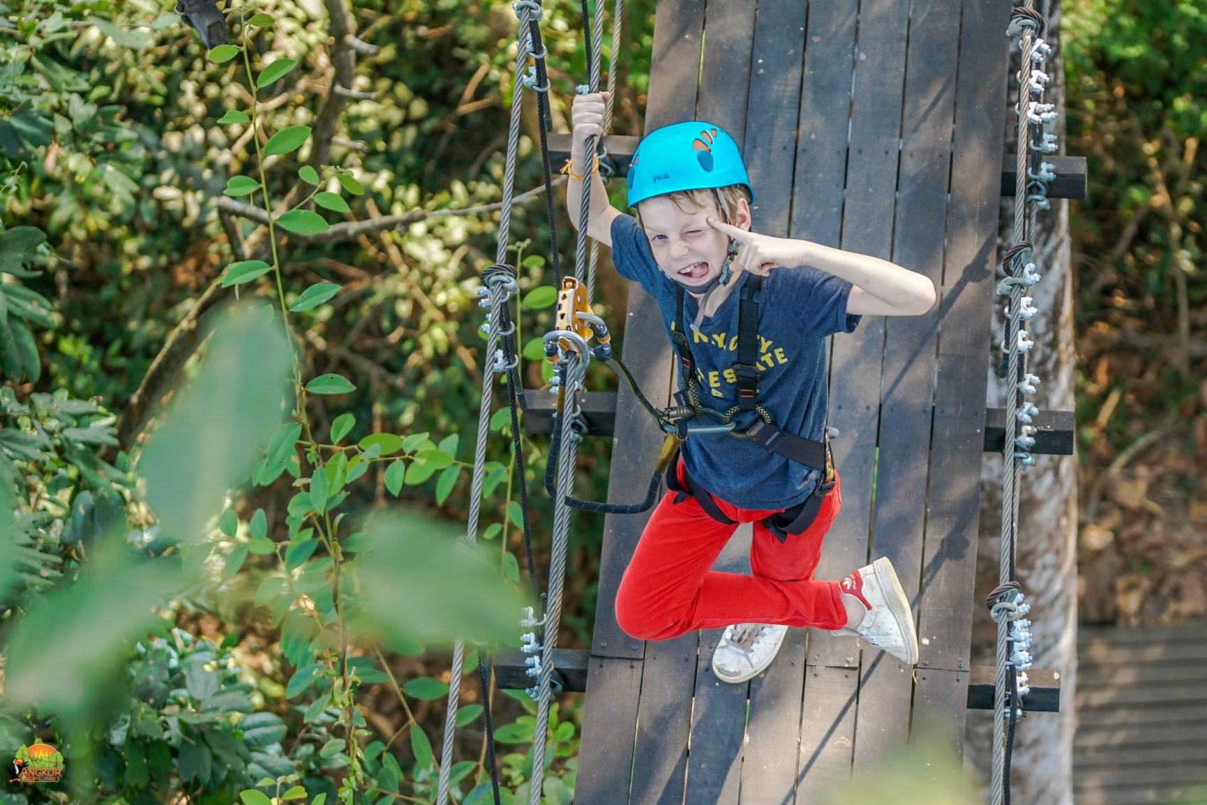 Angkor Zipline Cambodja