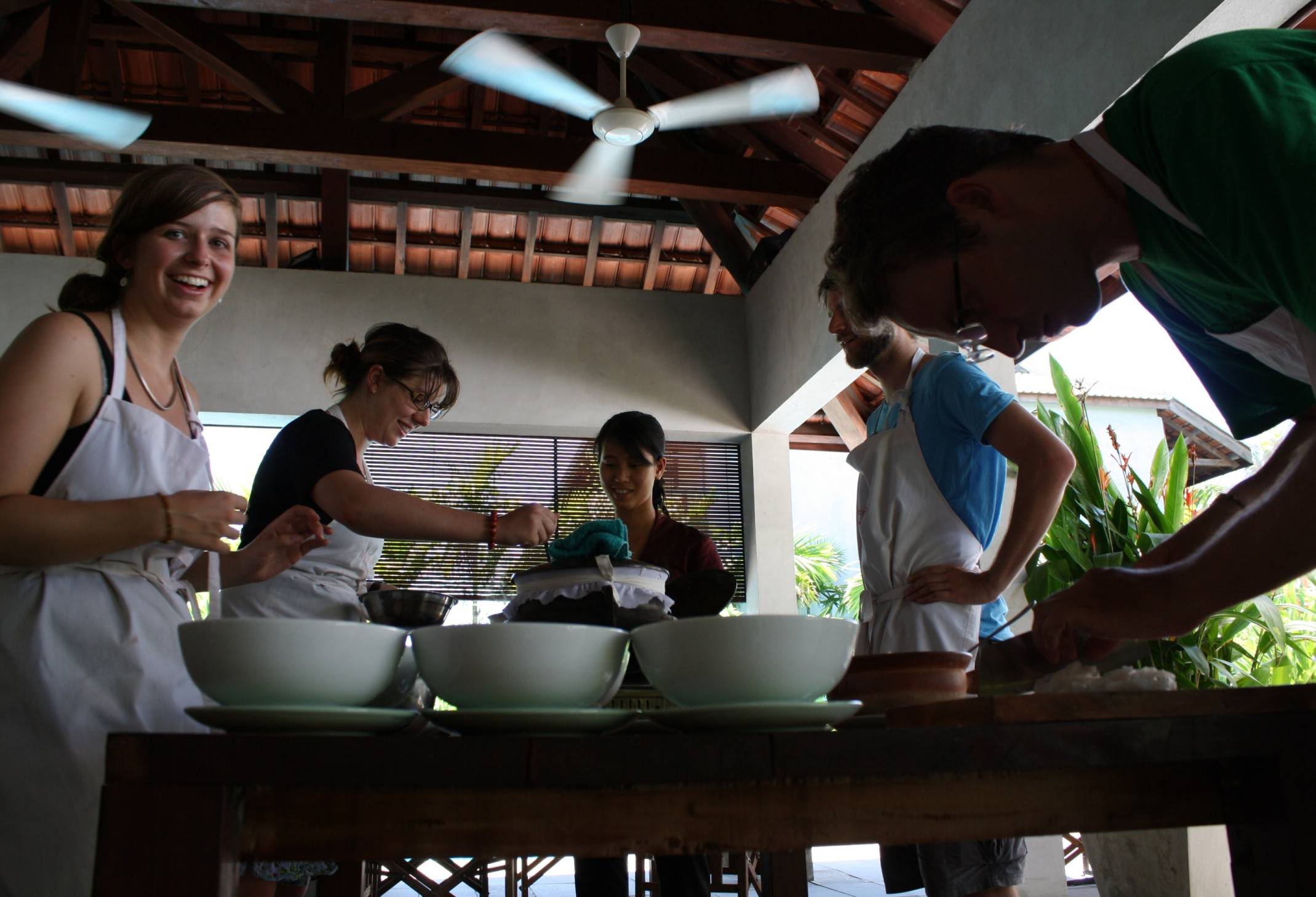 Koken bij de Red Bridge Cooking School in Hoi An, Vietnam