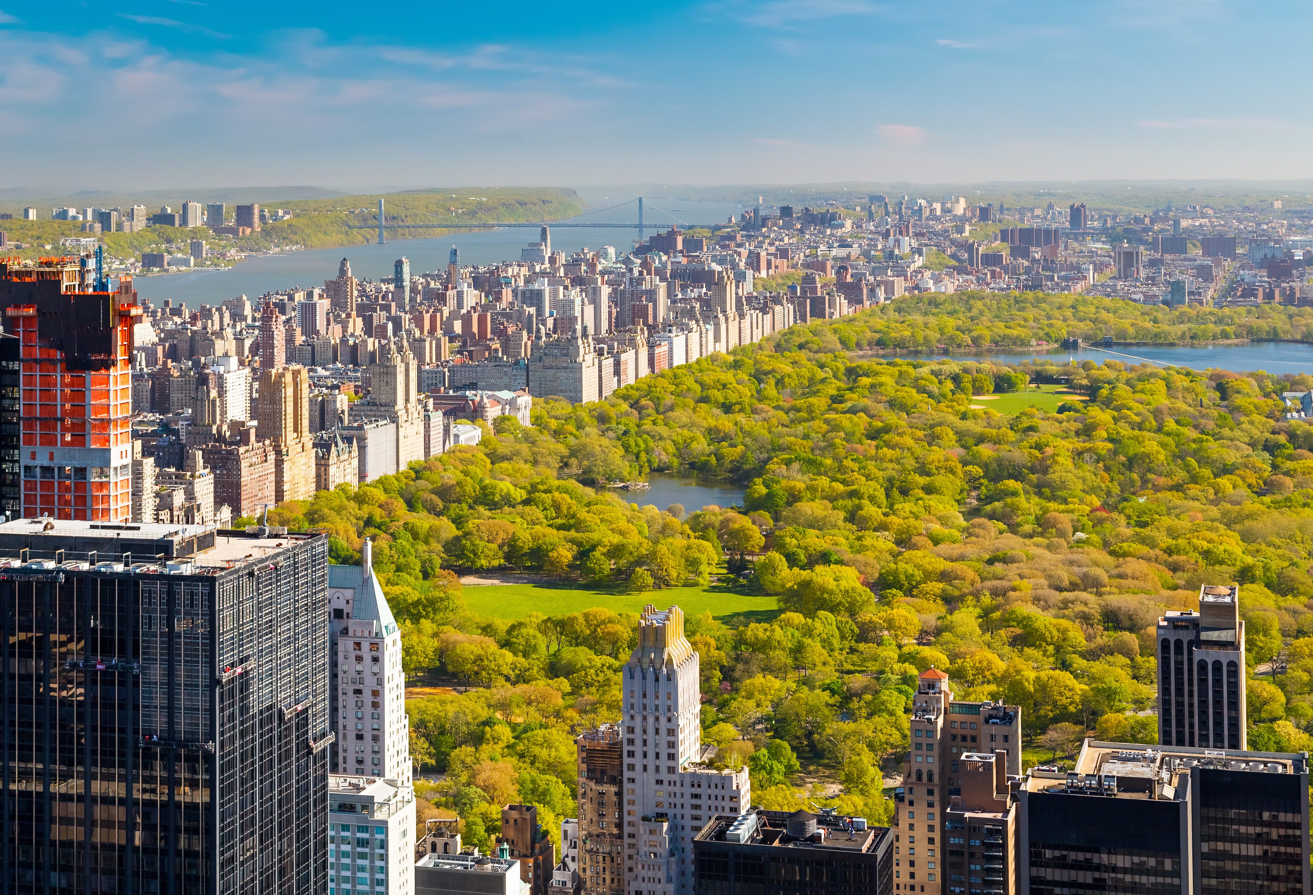 Central Park in New York in Amerika