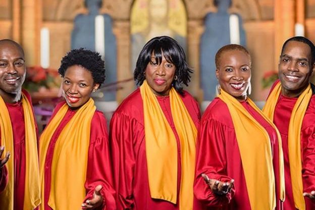 Gospel koor in Harlem in New York