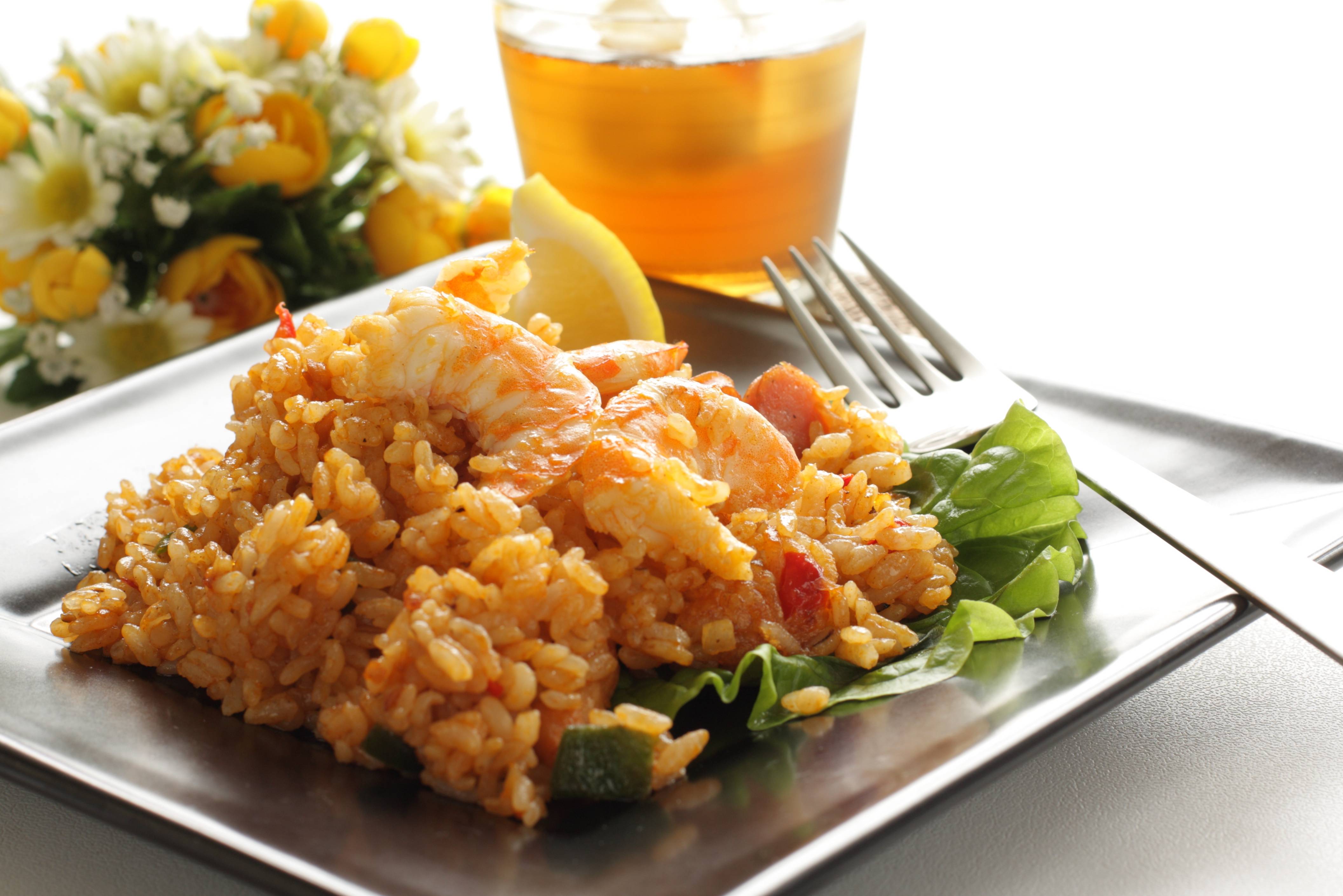 Cajun maaltijd in New Orleans