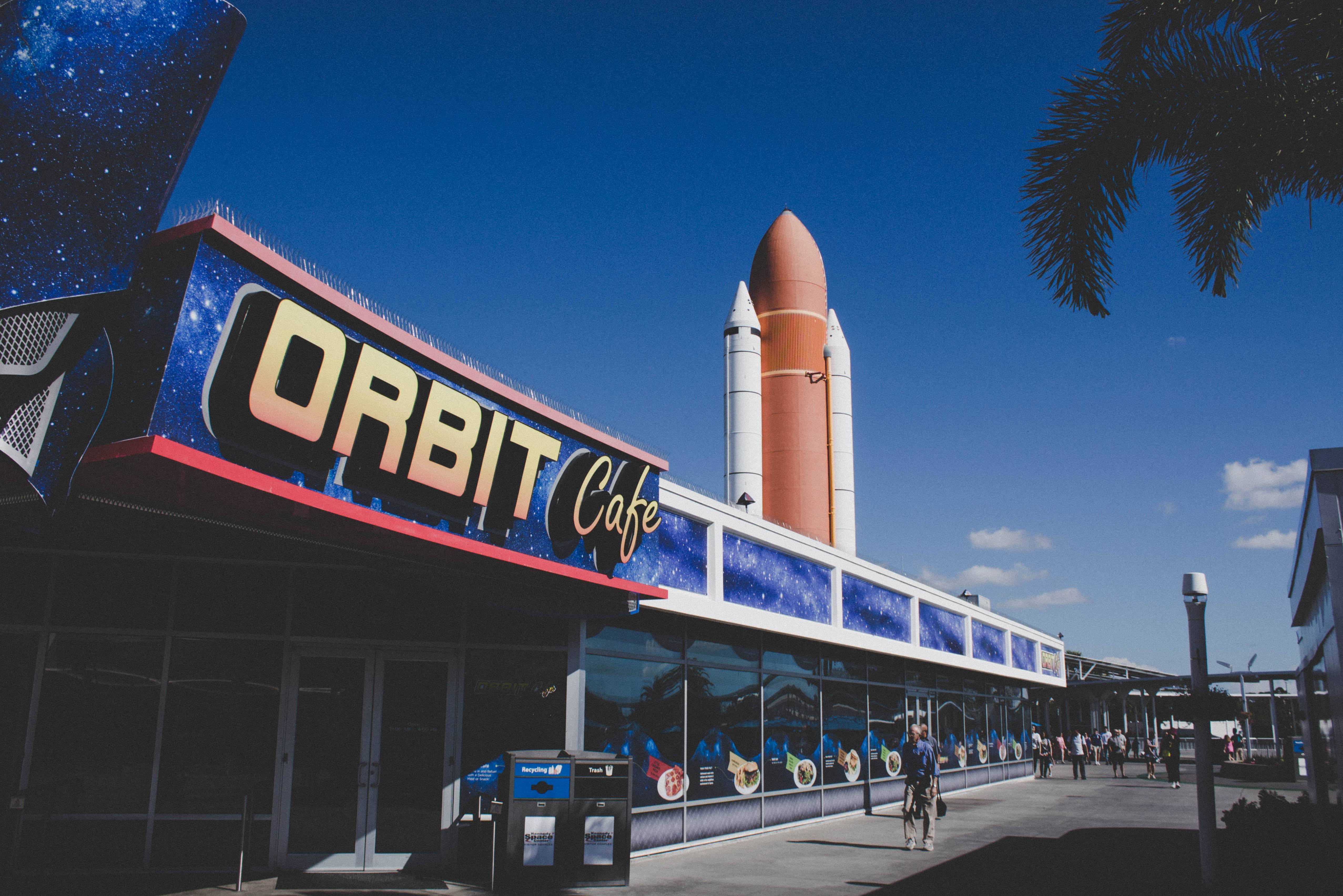 Orbit cafe in Kennedy Space center in Florida