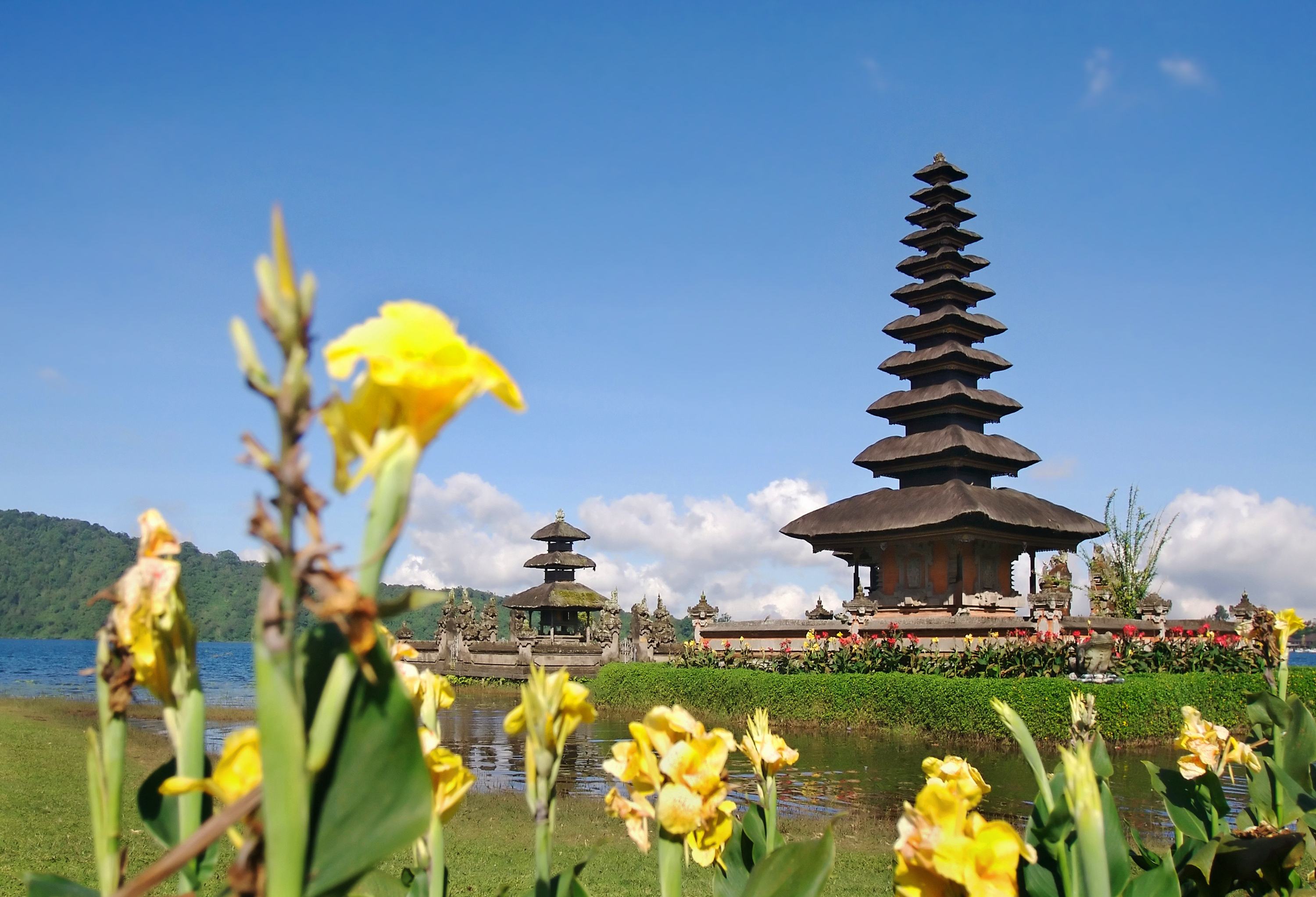 Ulun Danu tempel op Bali