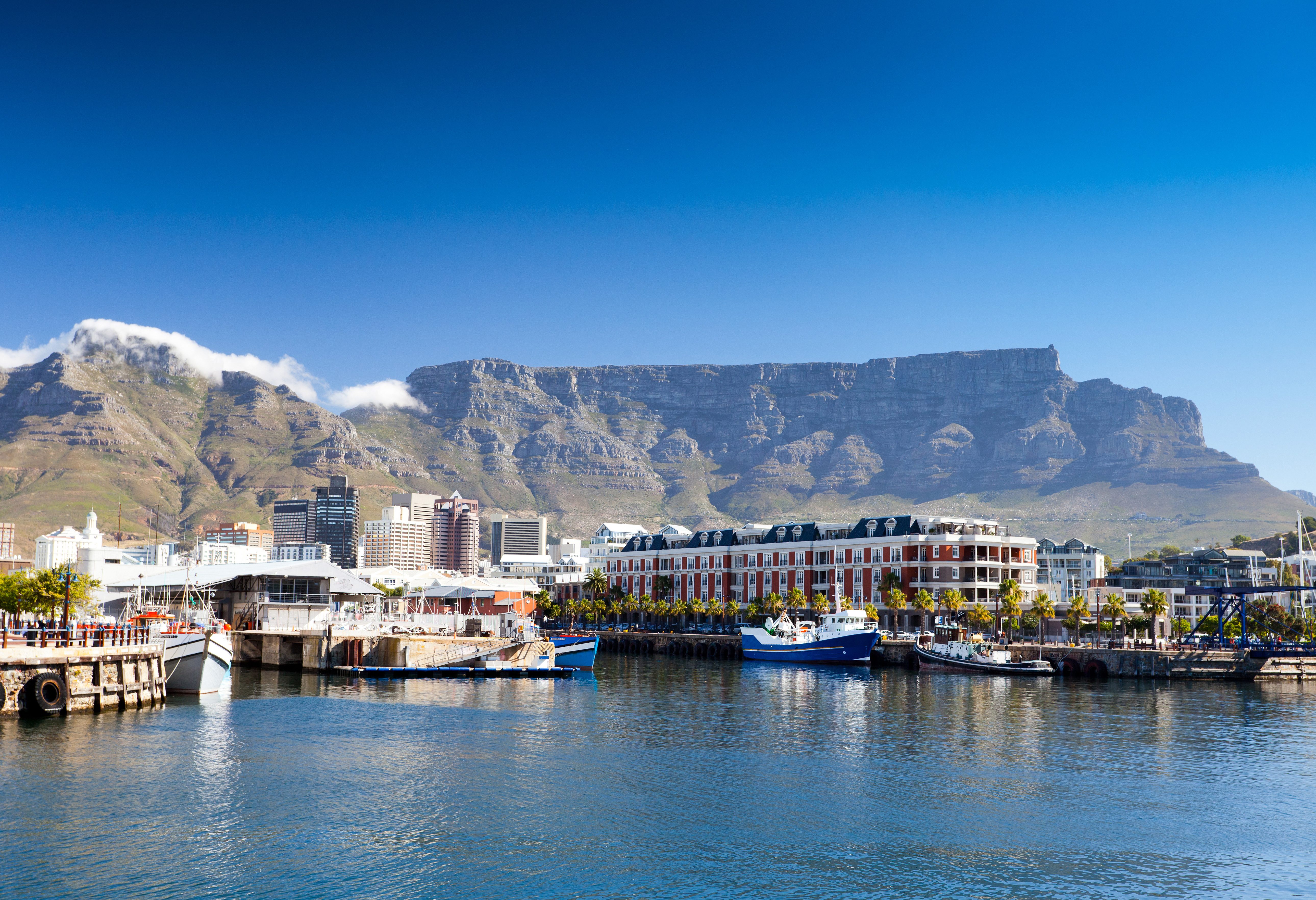 Waterfront in Kaapstad in Zuid-Afrika