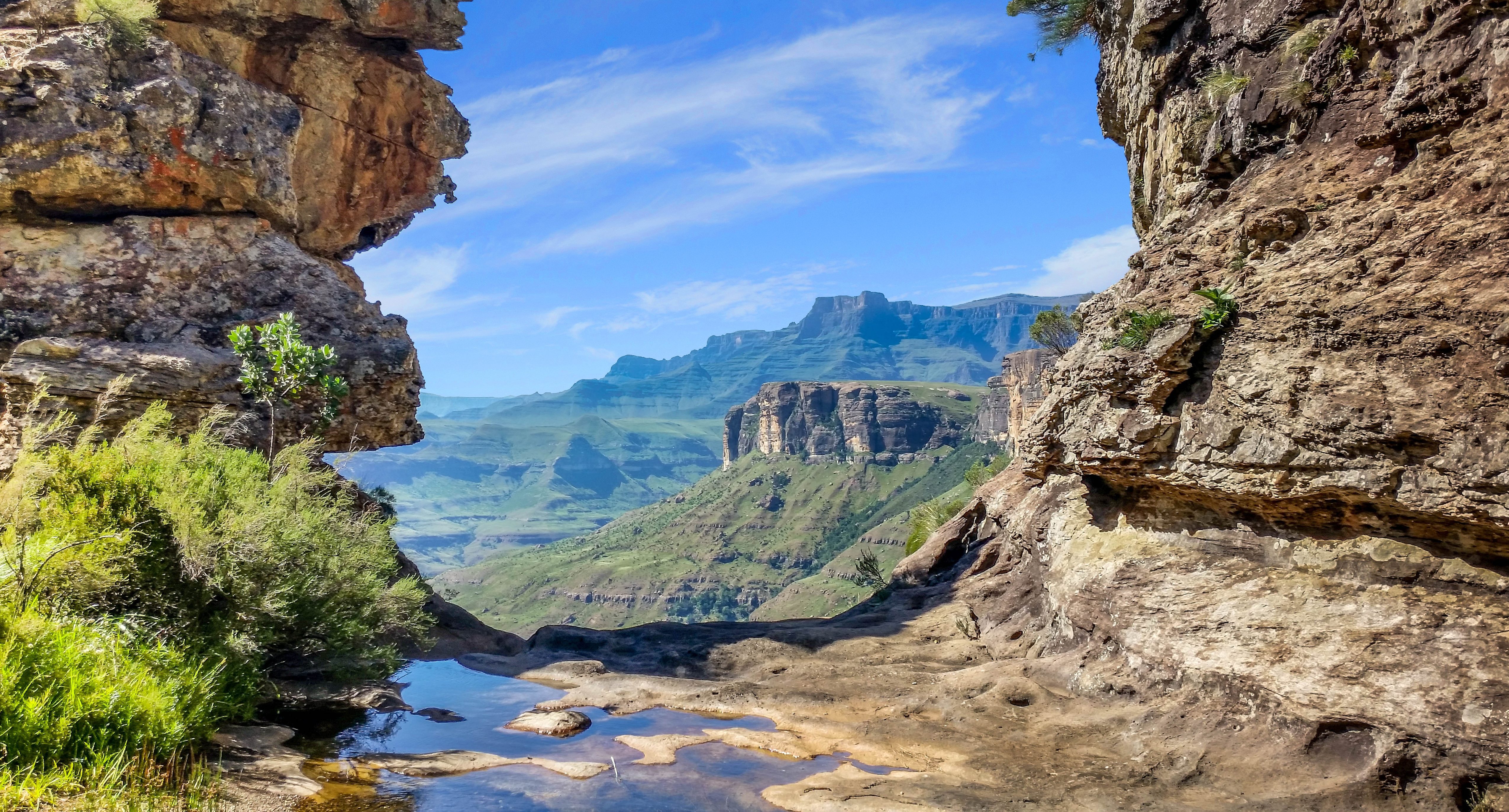 Drakensbergen in Zuid-Afrika