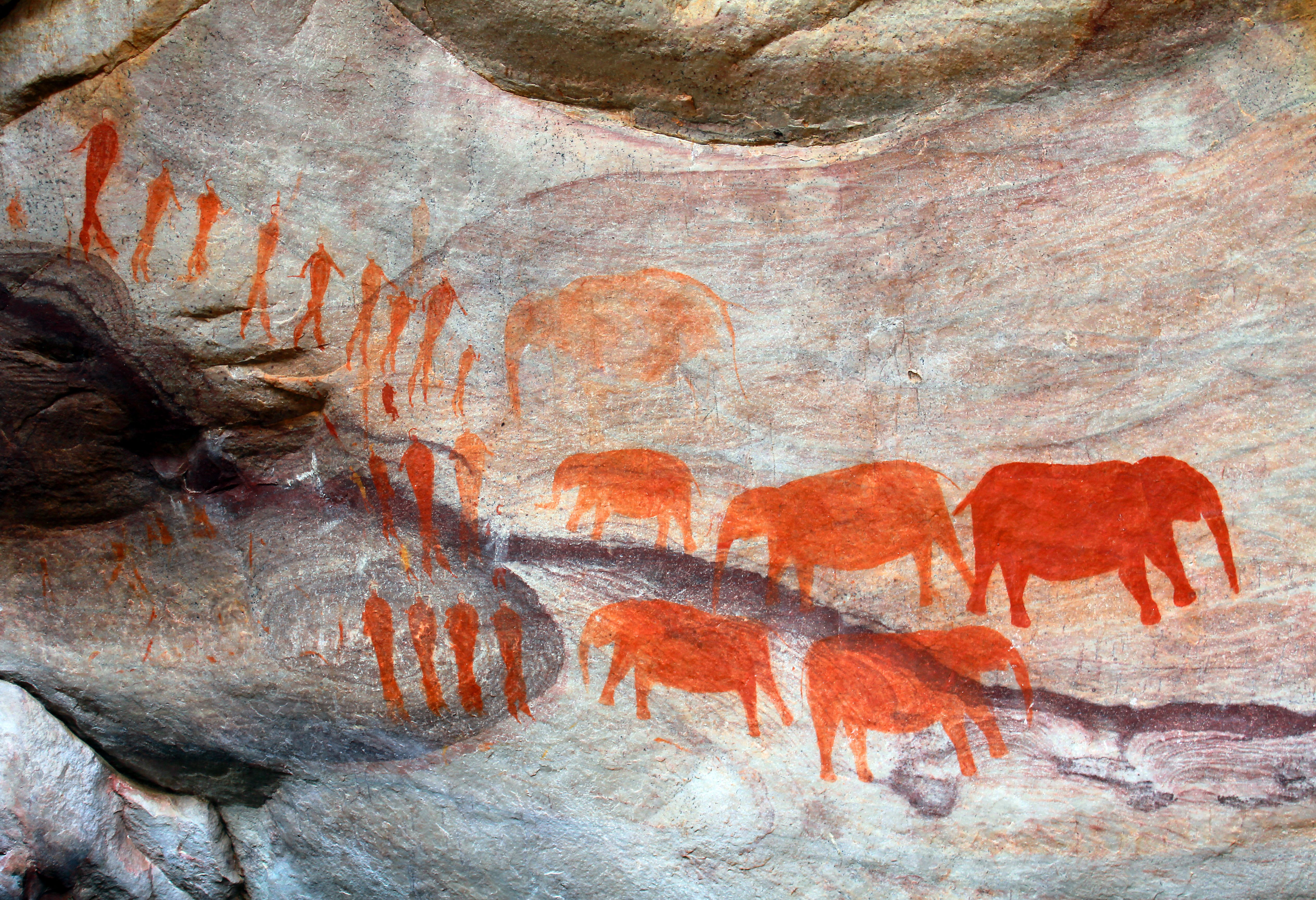 Rotstekeningen in Limpopo