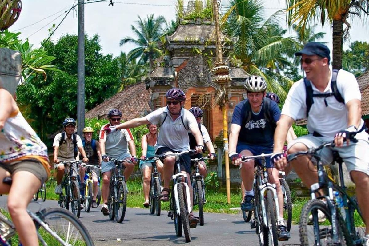 Fiets excursie op Bali