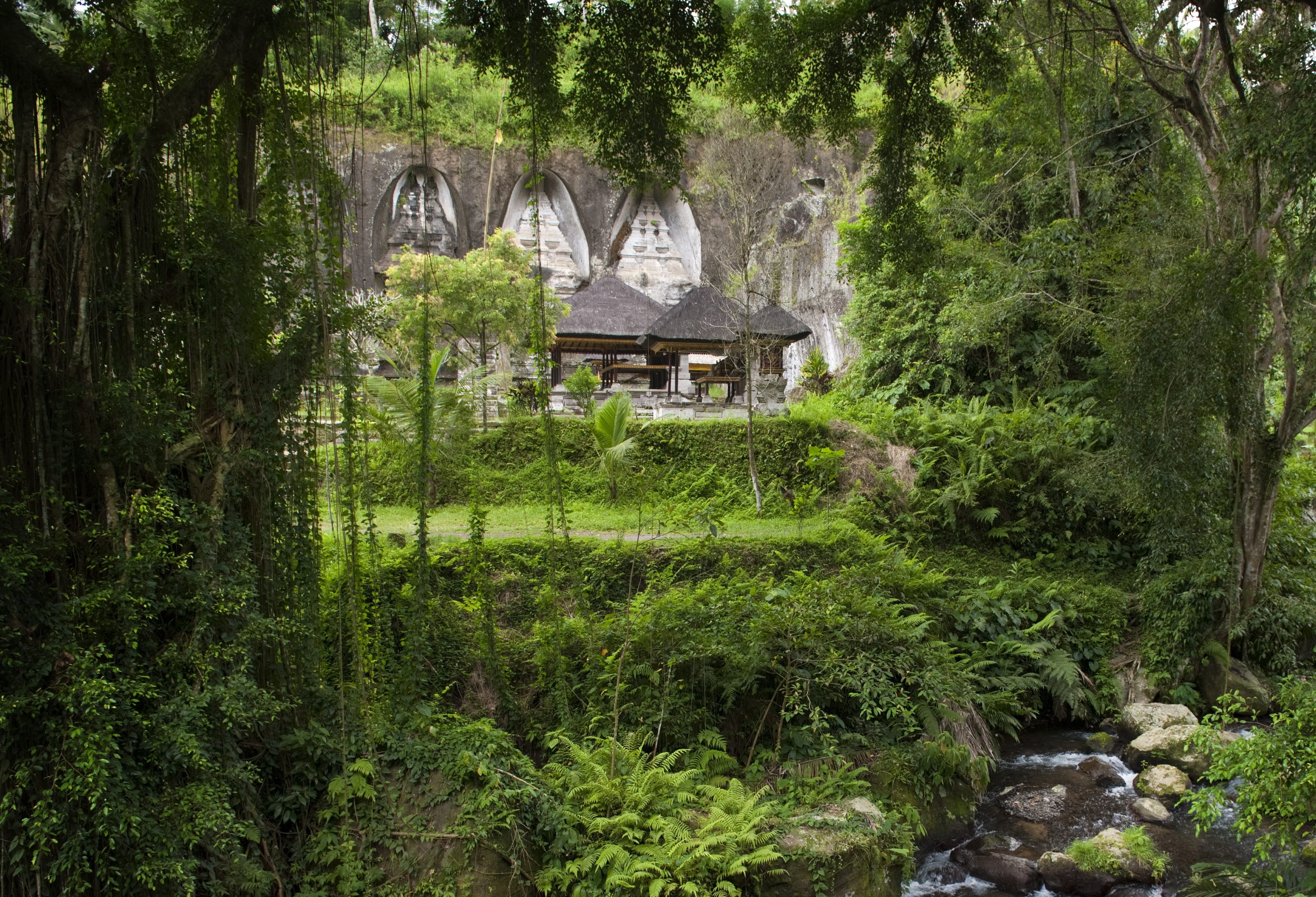 Gunung Kawi koningsgraven op Bali
