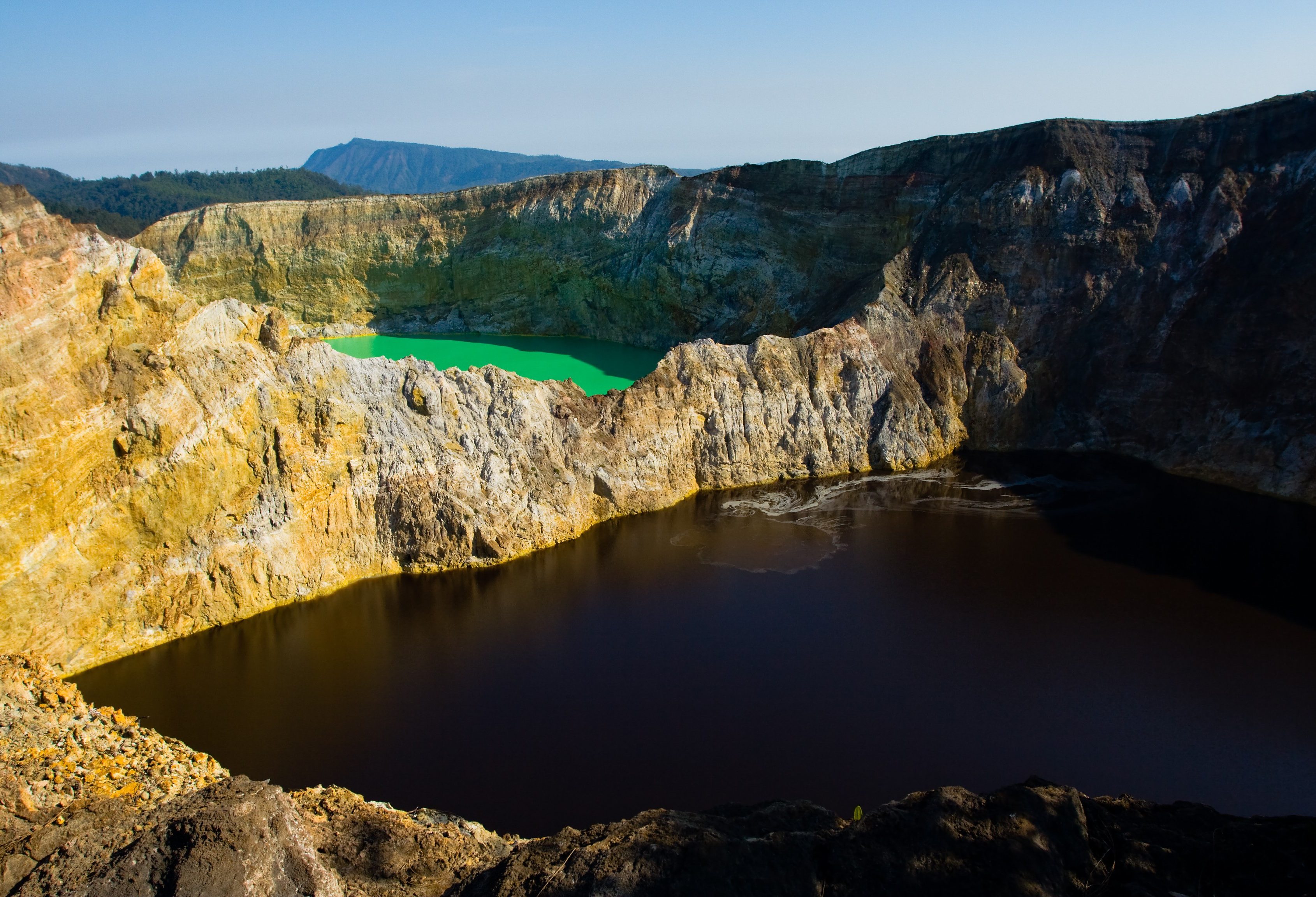 Kelimutu vulkaan op Flores