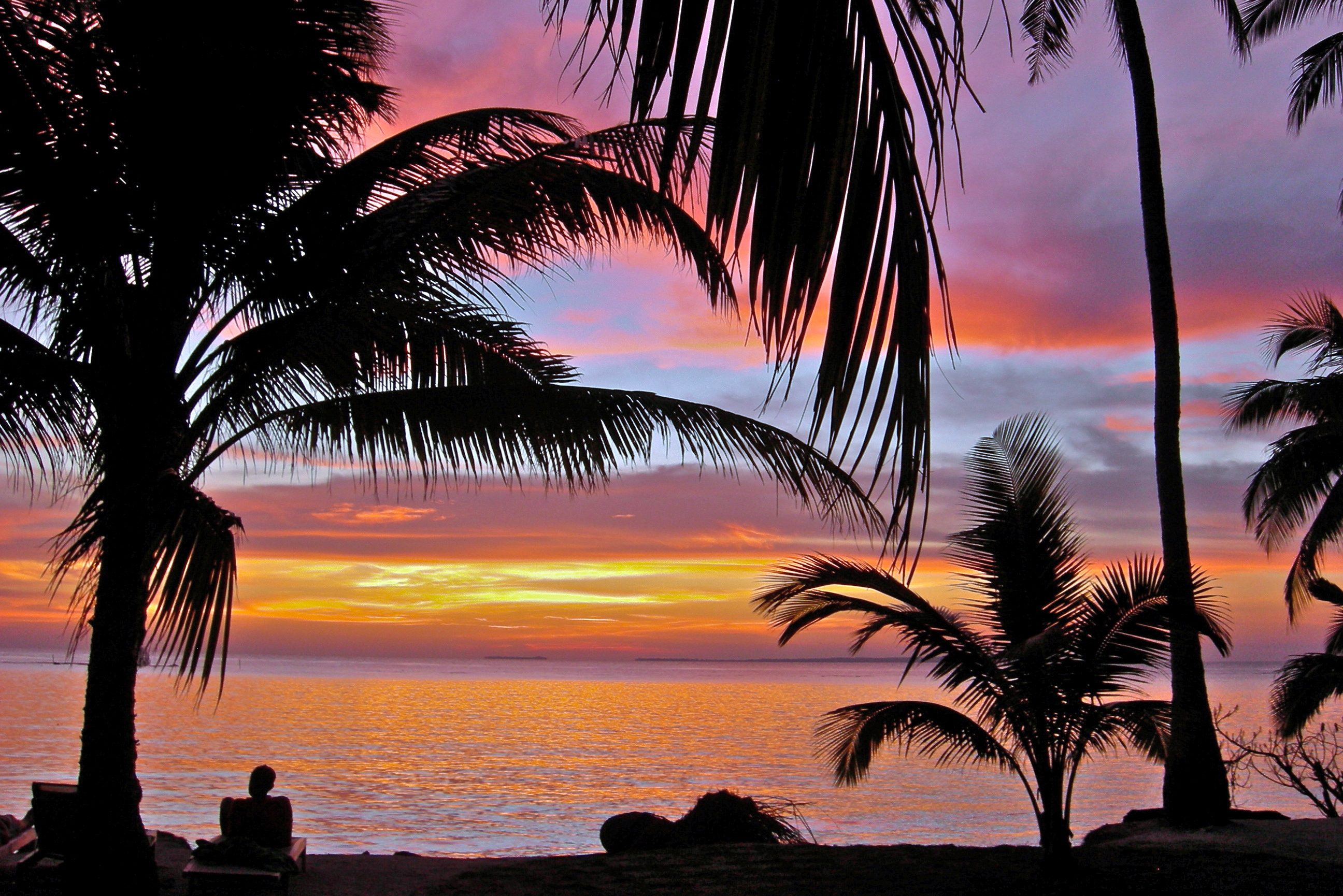Zonsondergang Karimunjawa Eilanden Java