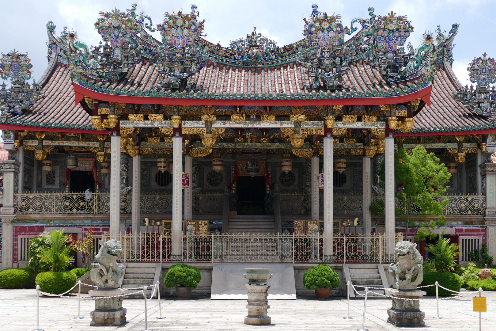 Khoo kongsi clan house tempel in Georgetown Penang