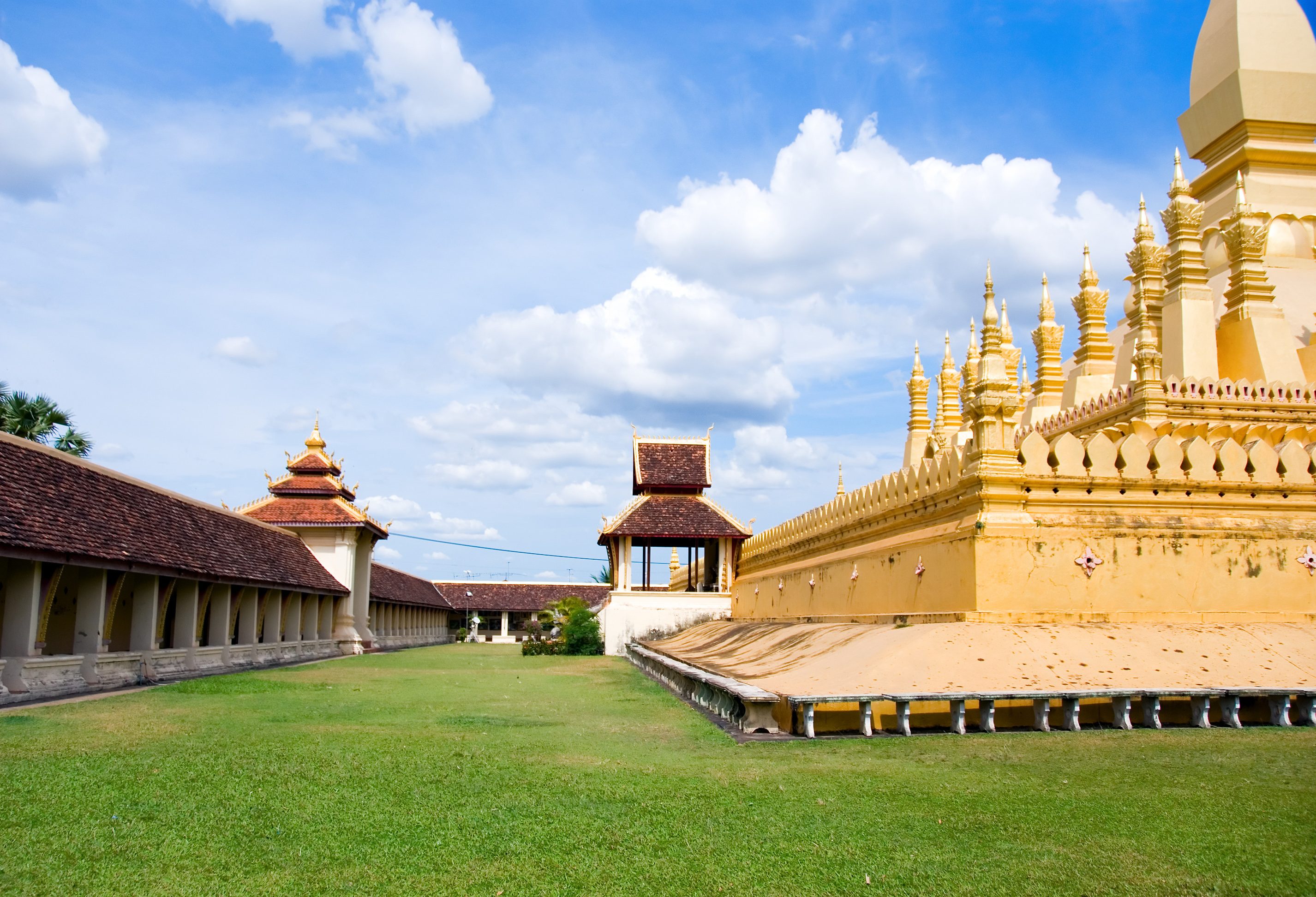 Pha That Luang in Vientiane, Laos