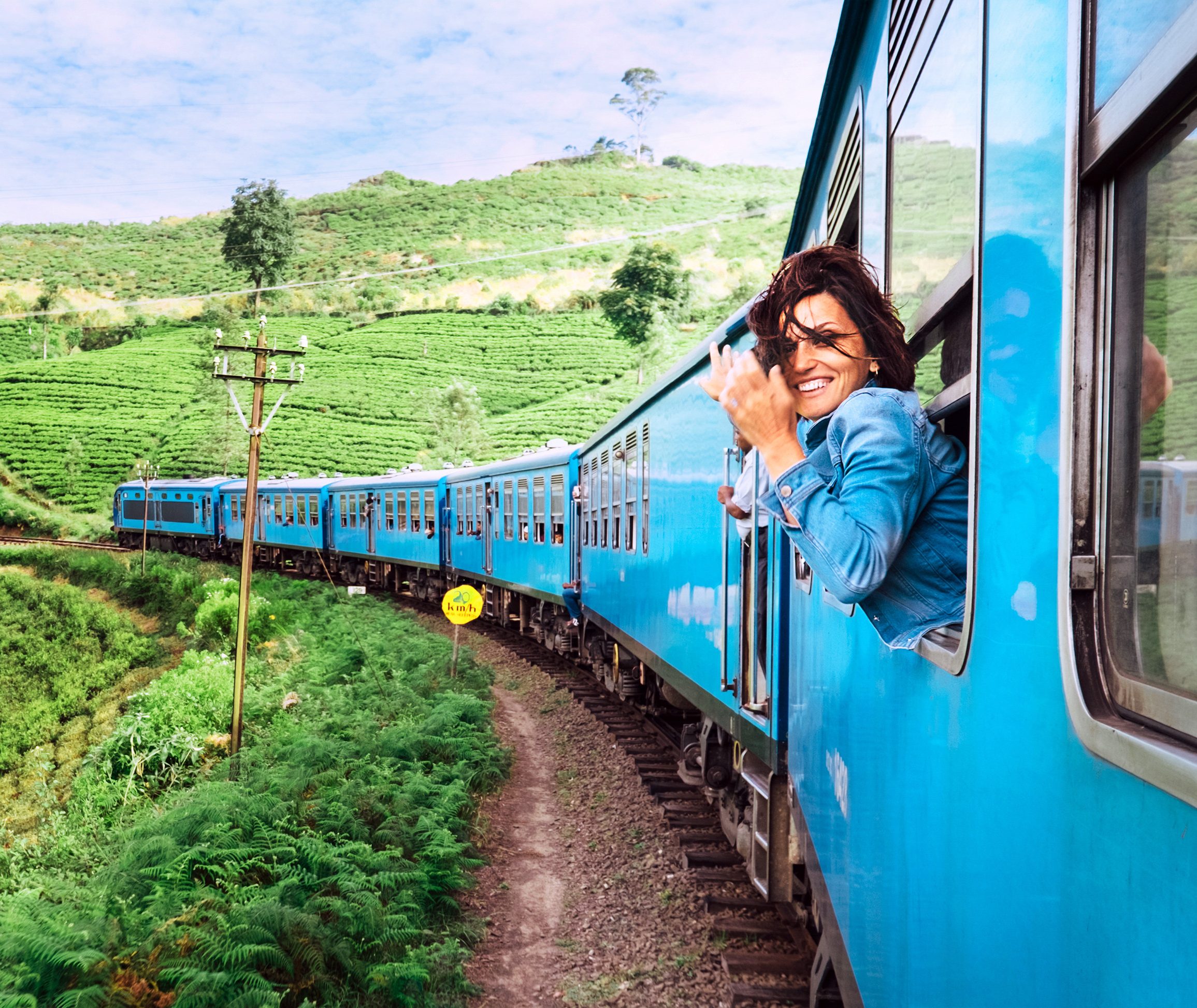 Trein in Sri Lanka
