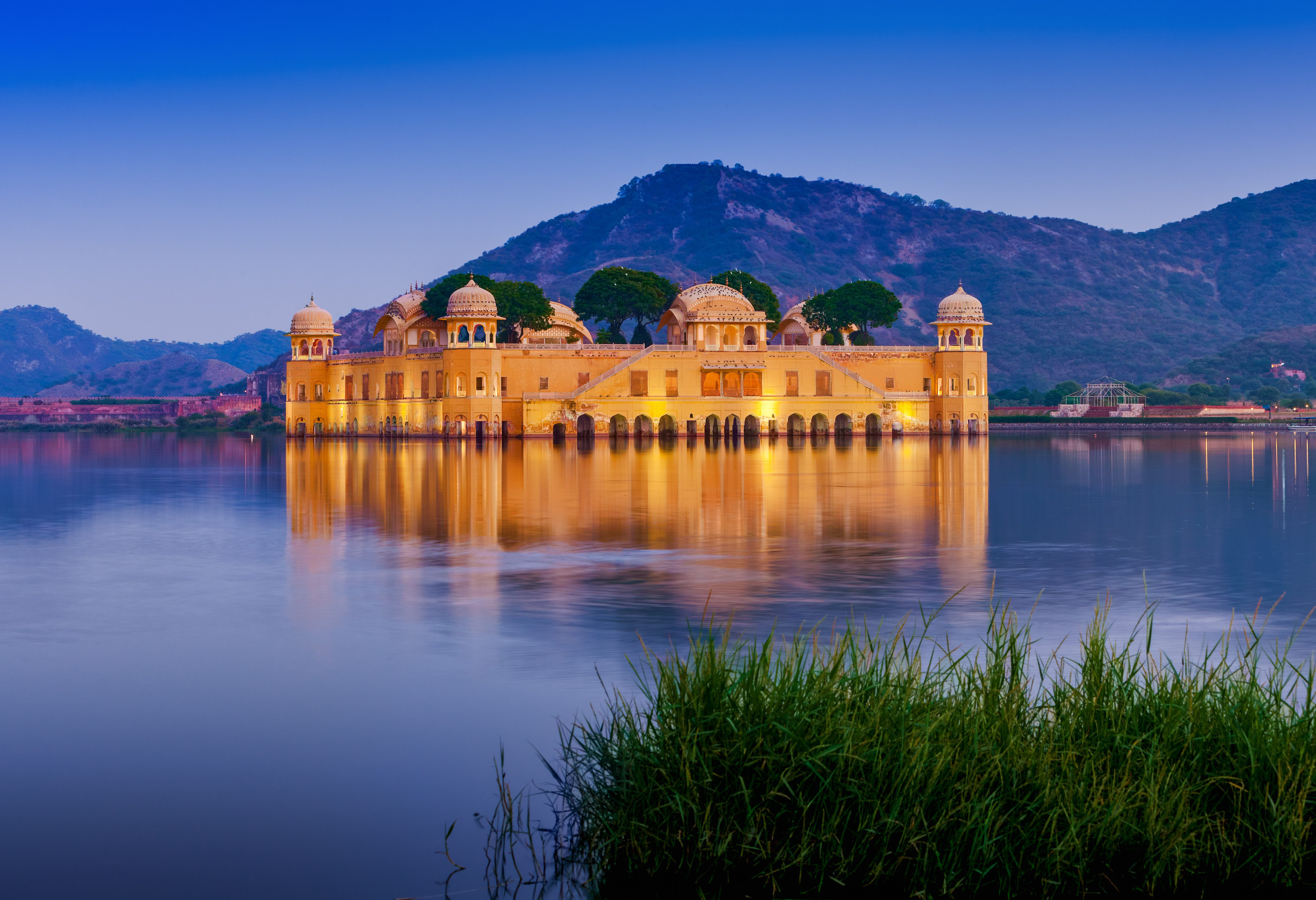Waterpaleis in Udaipur in India
