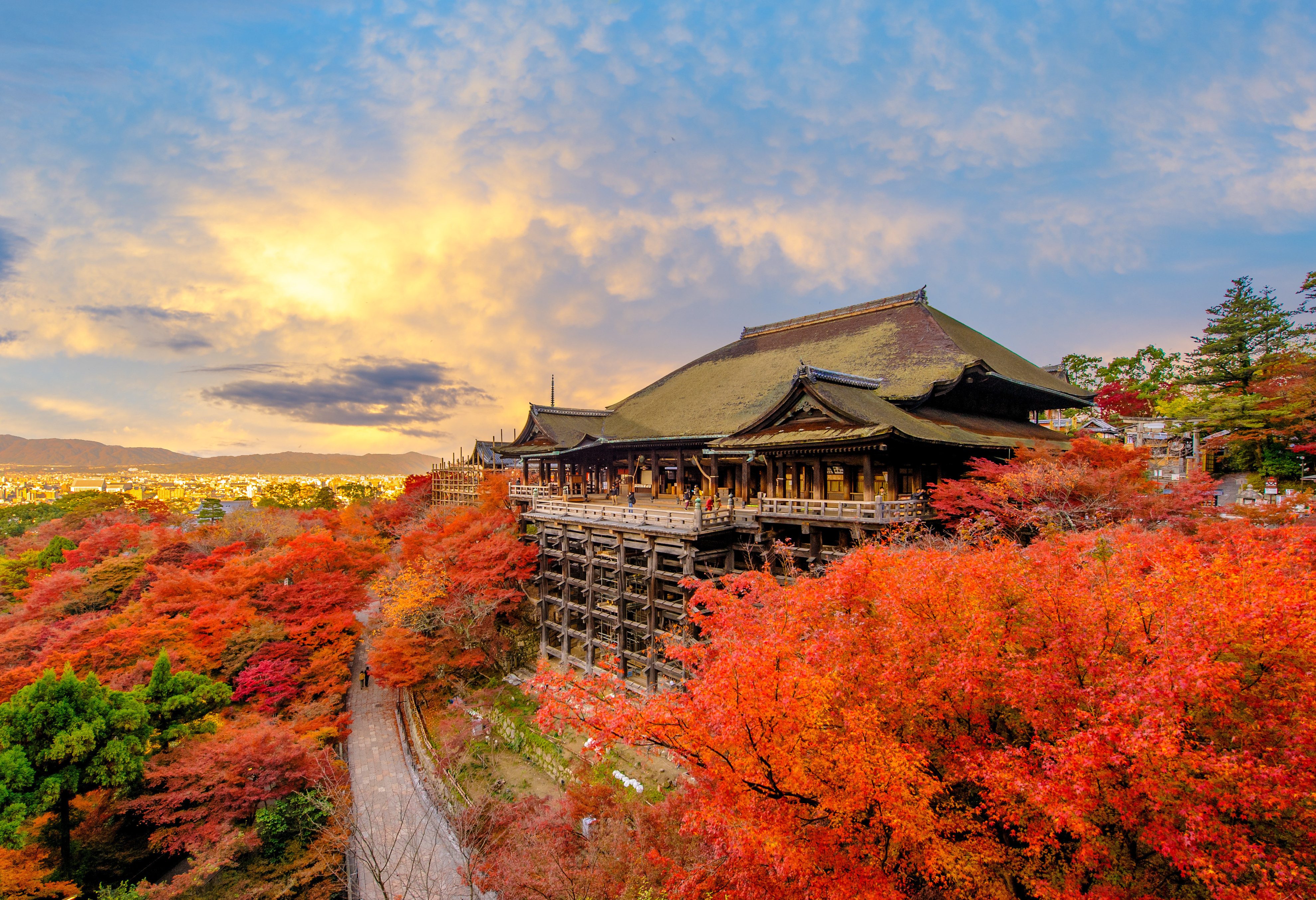Kiyomizu Dera in Kyoto