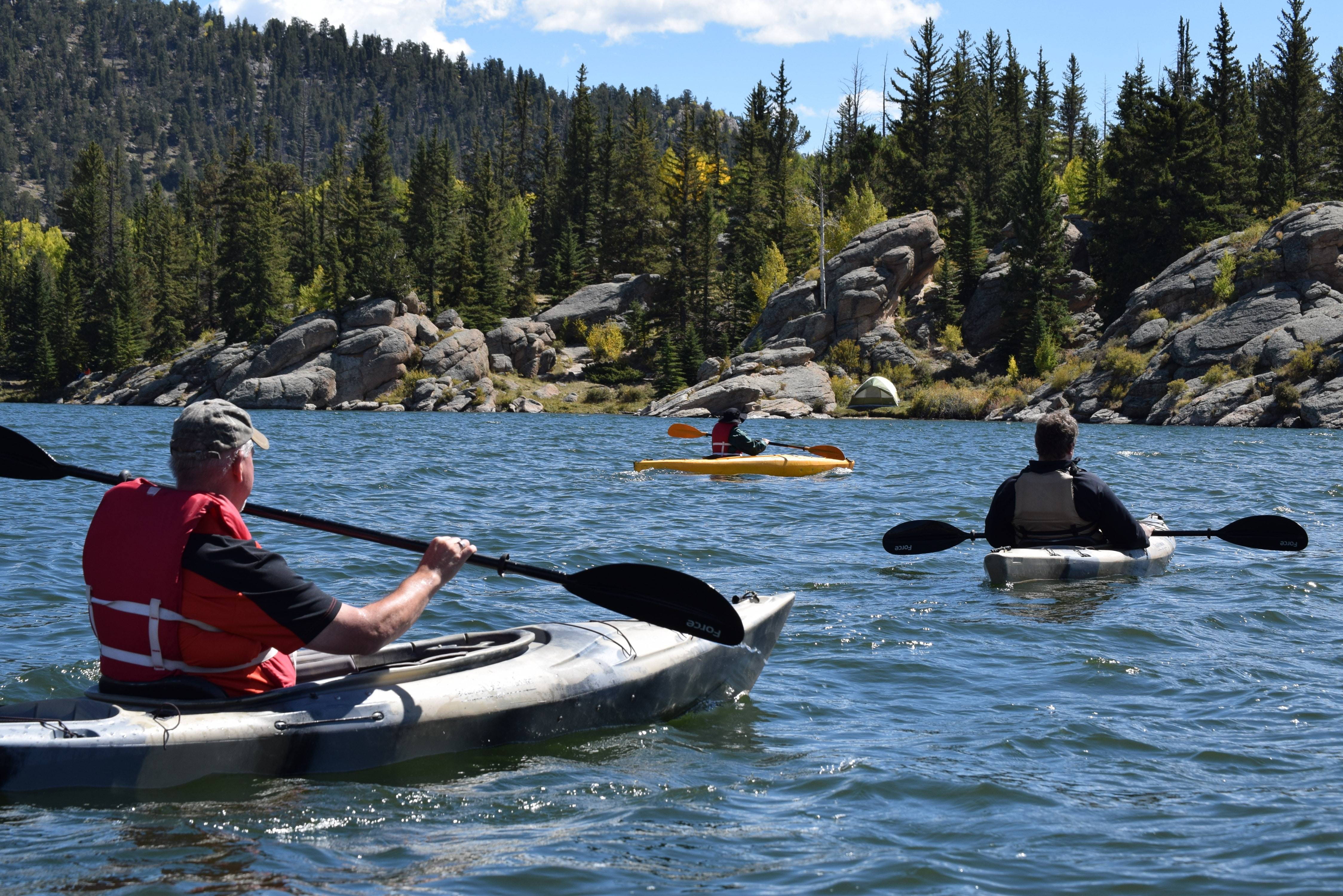 Kajakken bij Tofino op Vancouver Island