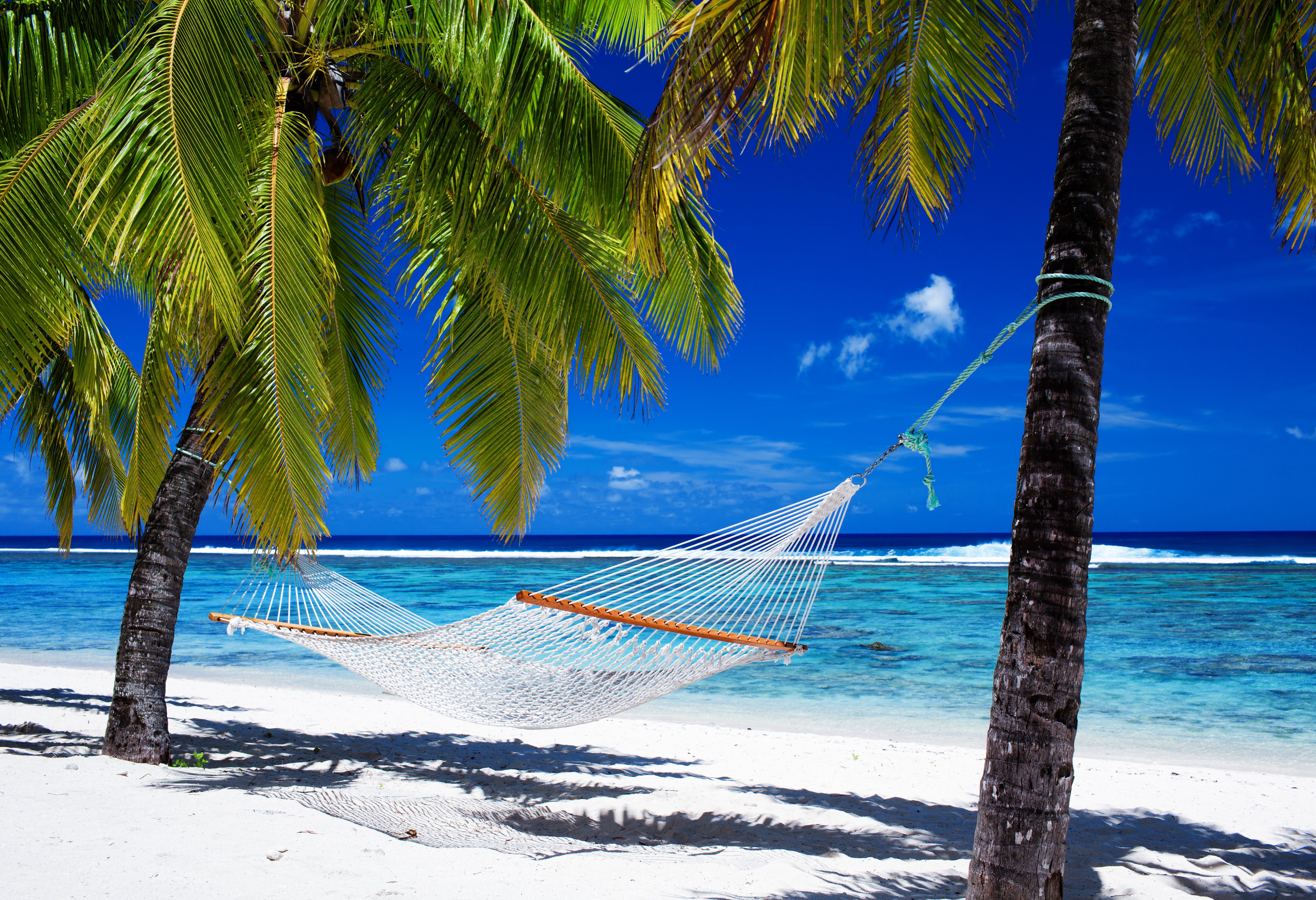 Hangmat op de Malediven