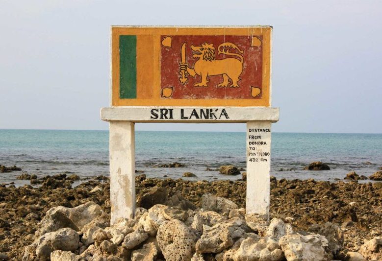 Meest noordelijke punt in Sri Lanka