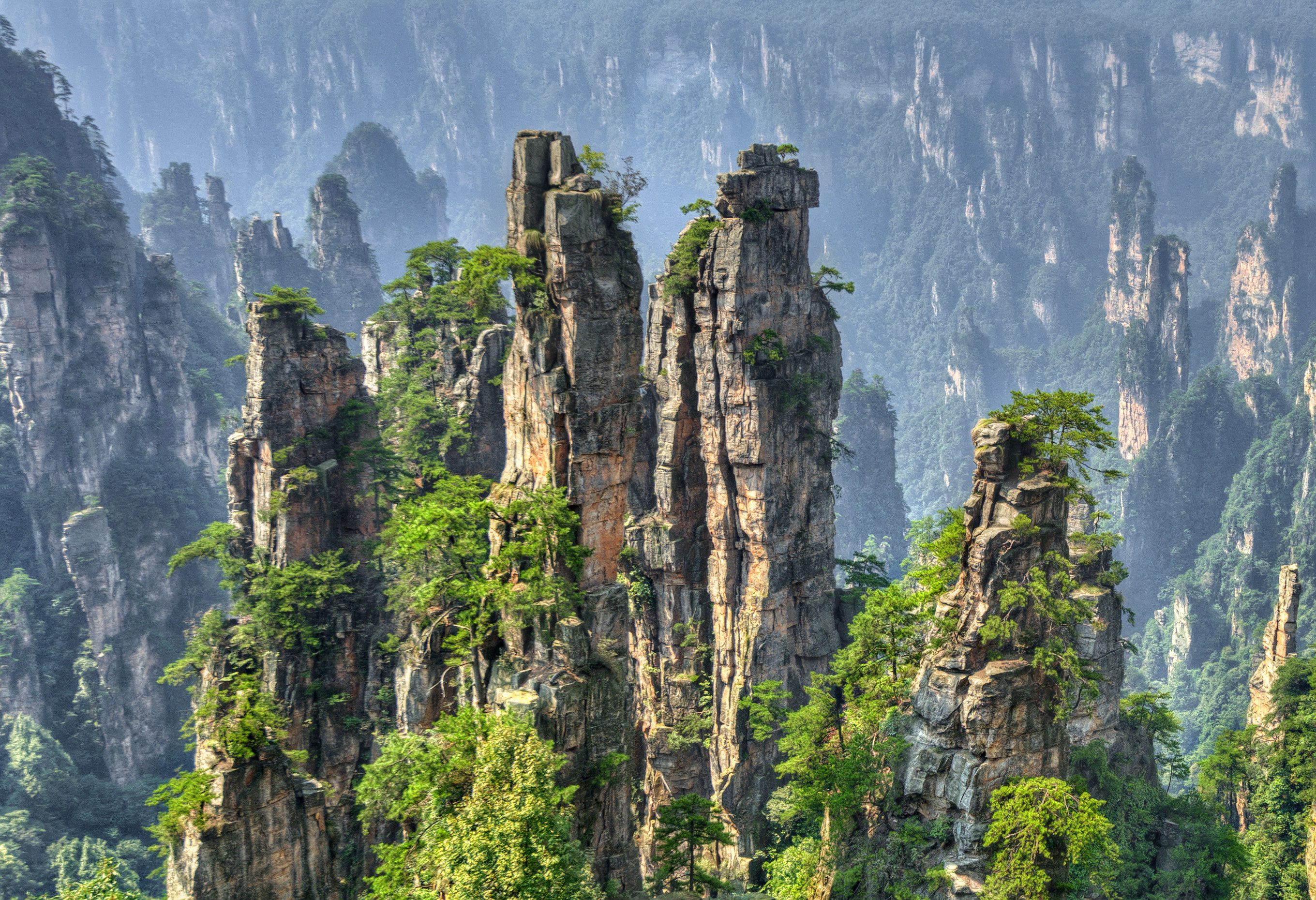 Zhangjiajie National Park in China