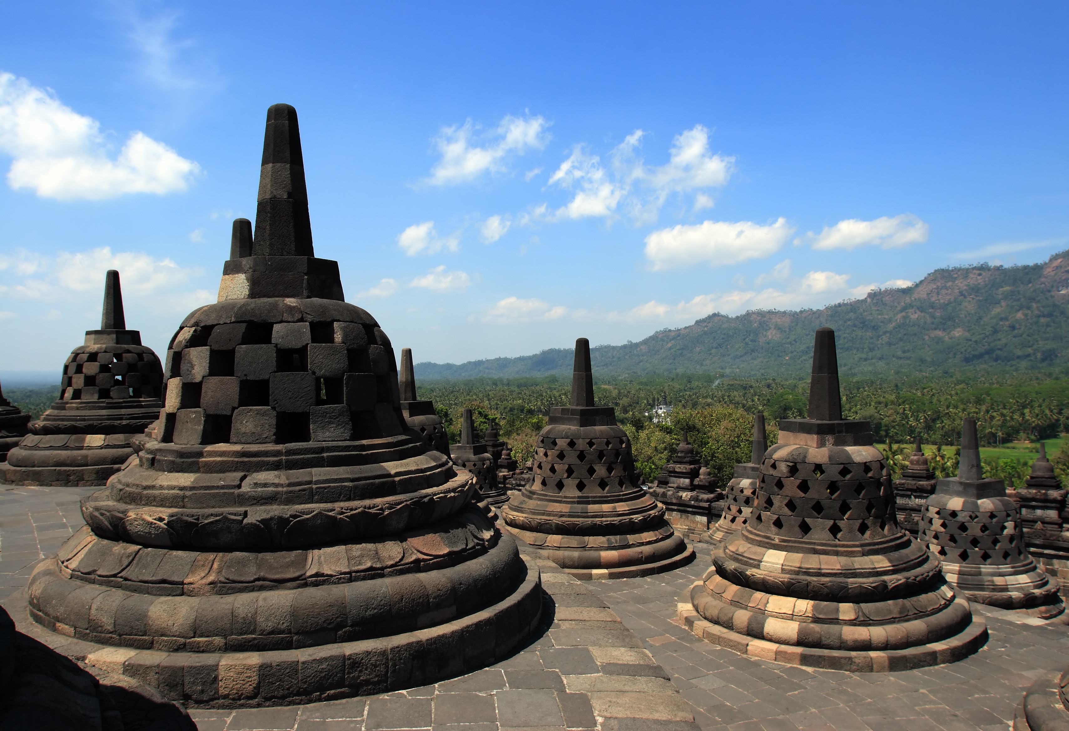 Borobudur tempel Yogyakarta Java