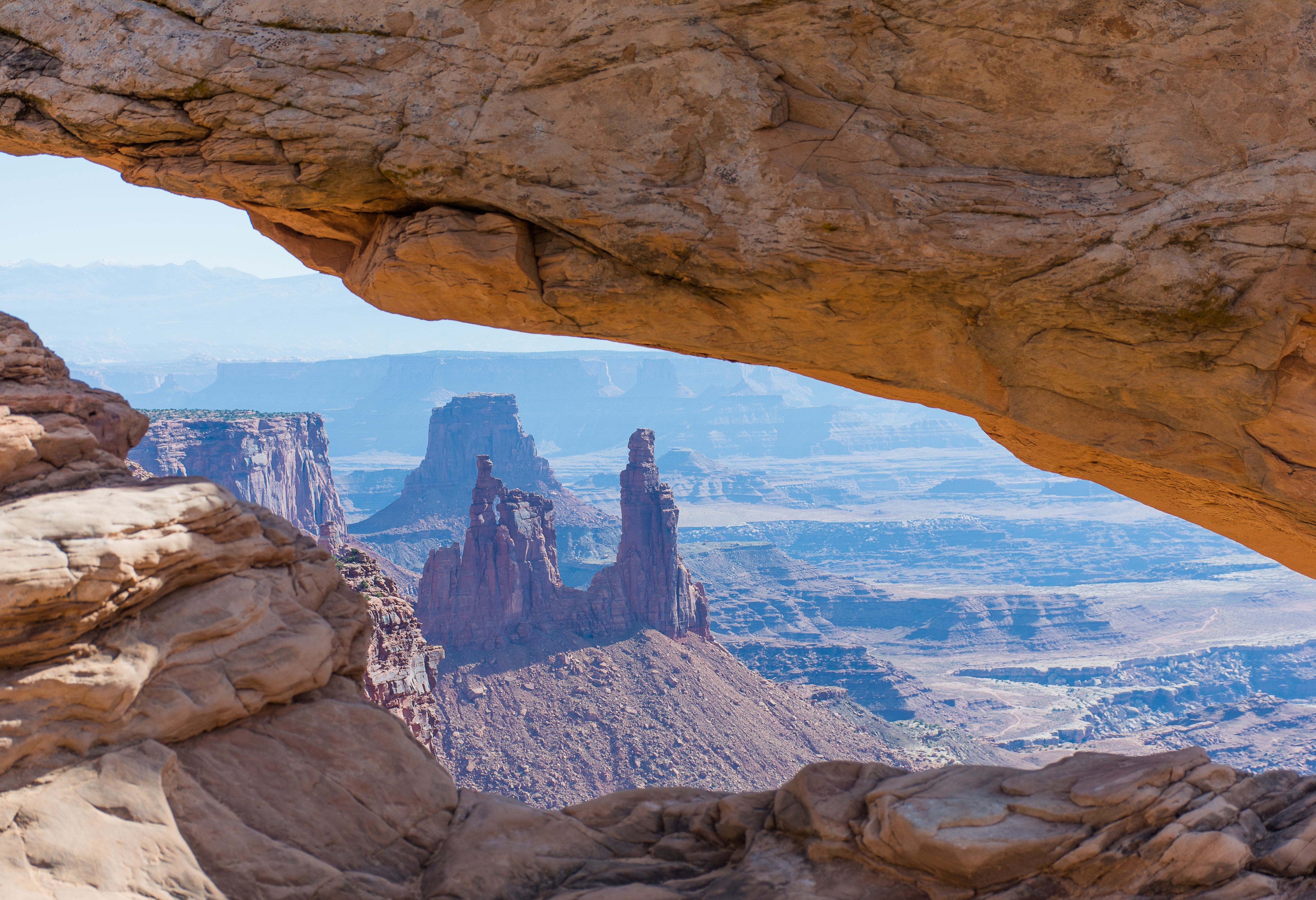 Uitzicht over Canyonland National Park