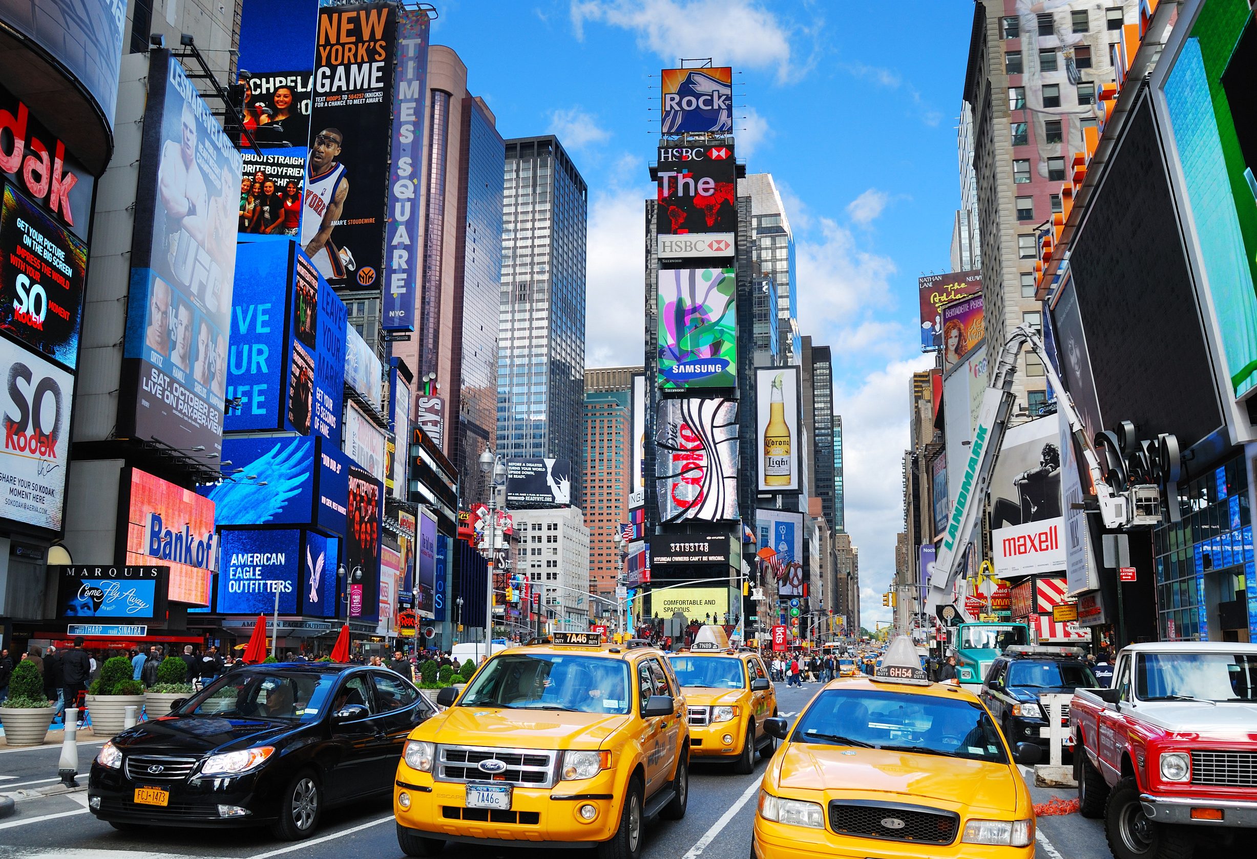 Times Square in New York City