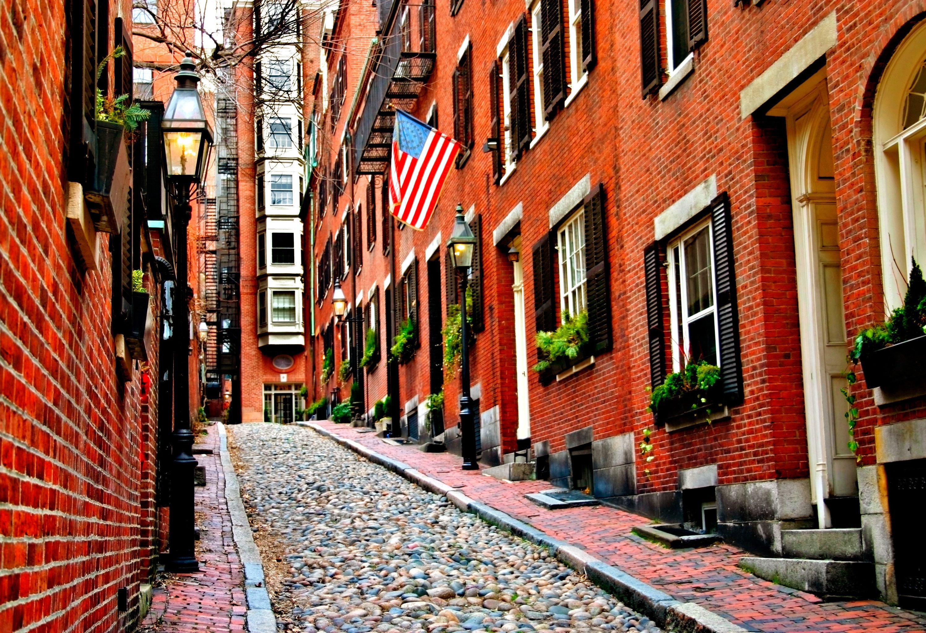 Baker Street in Boston in Amerika