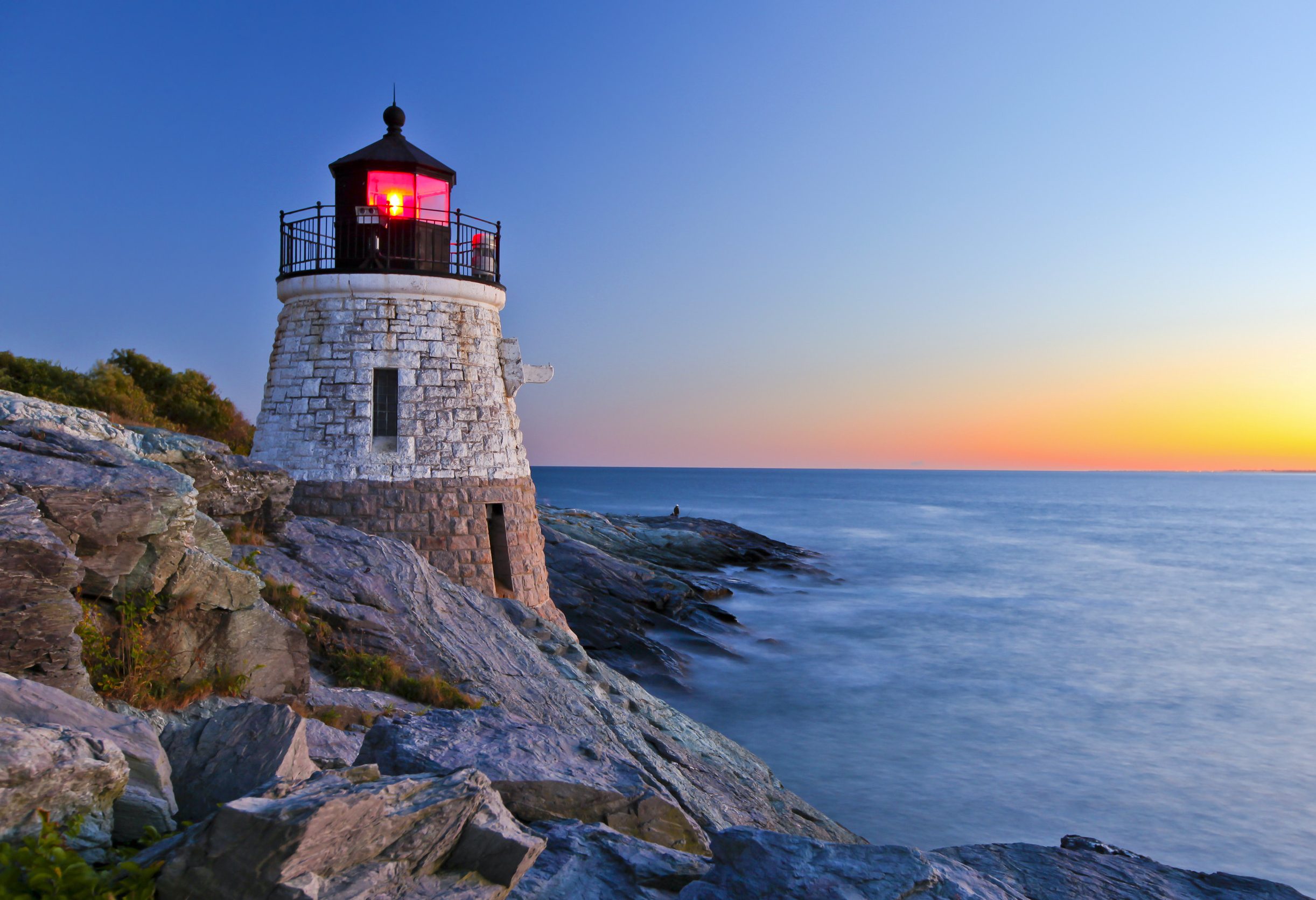 Vuurtoren bij Cape Cod in New England