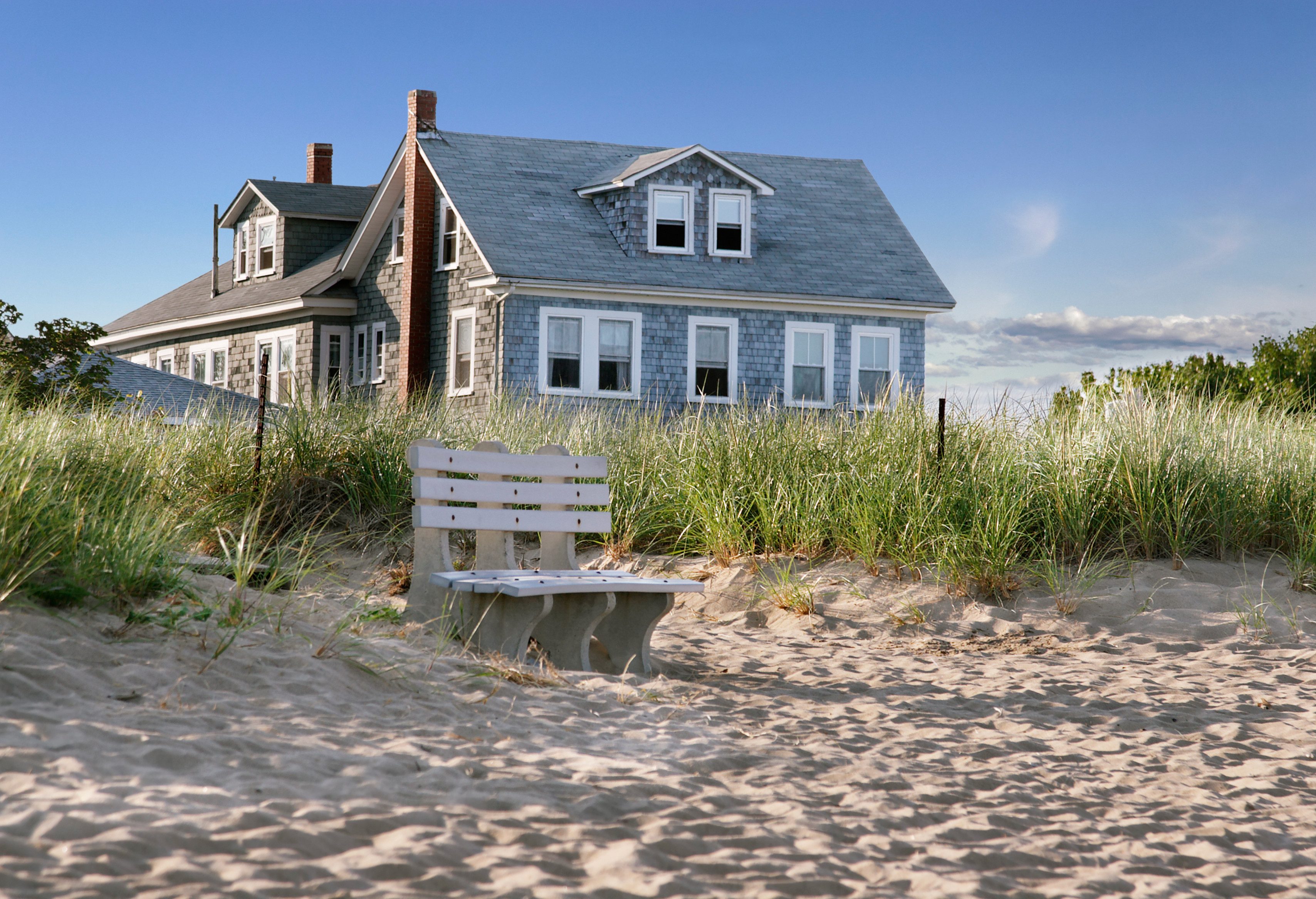 Matha's Vineyard in New England