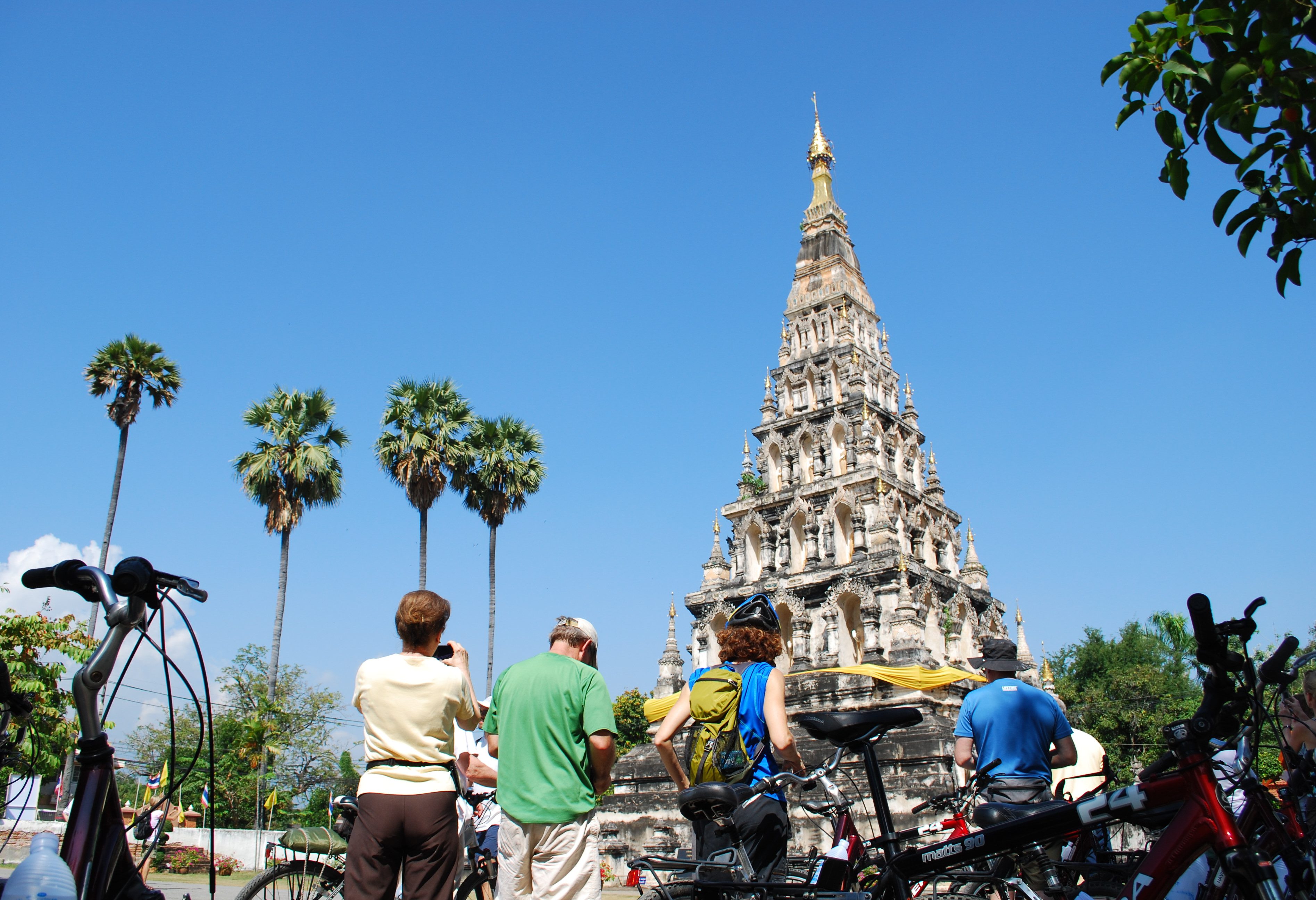 Fietstour in de omgeving van Chiang Mai in Thailand