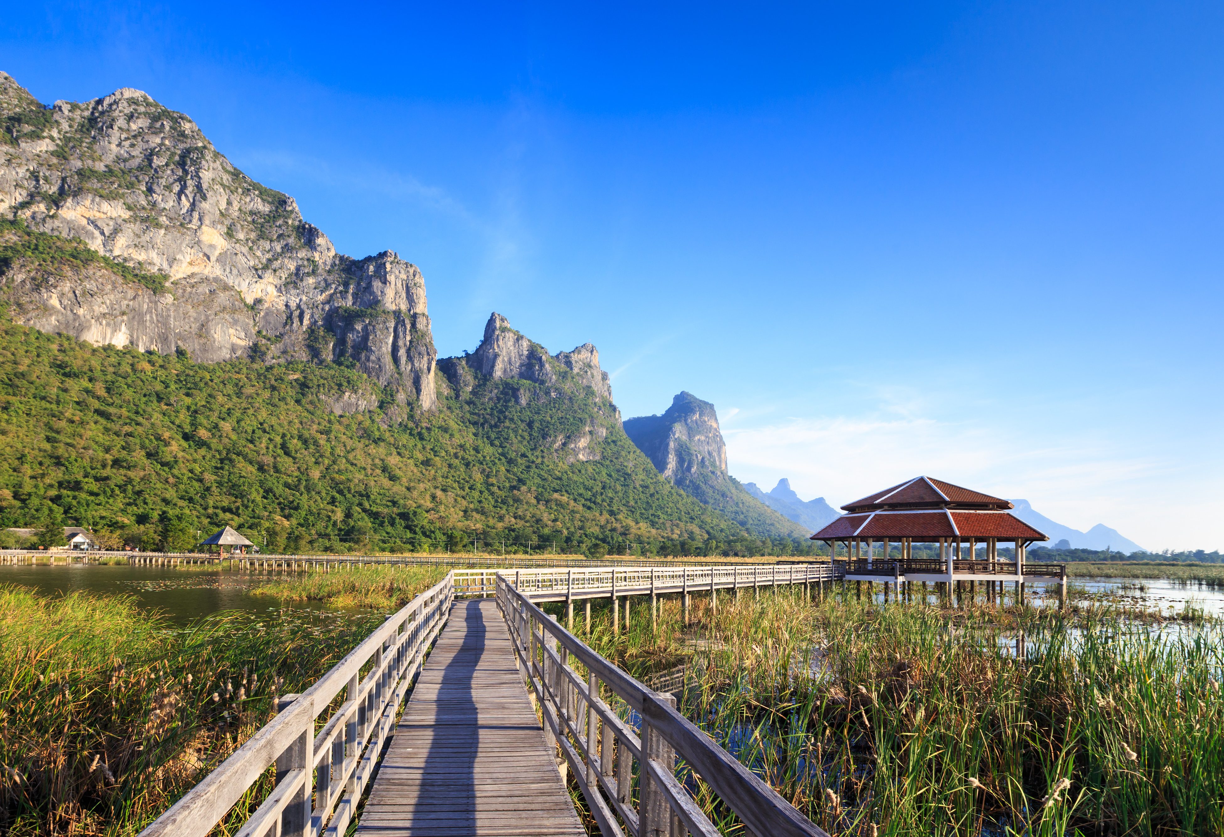 Sam Roi Yod National Park in de regio Hua Hin in Thailand