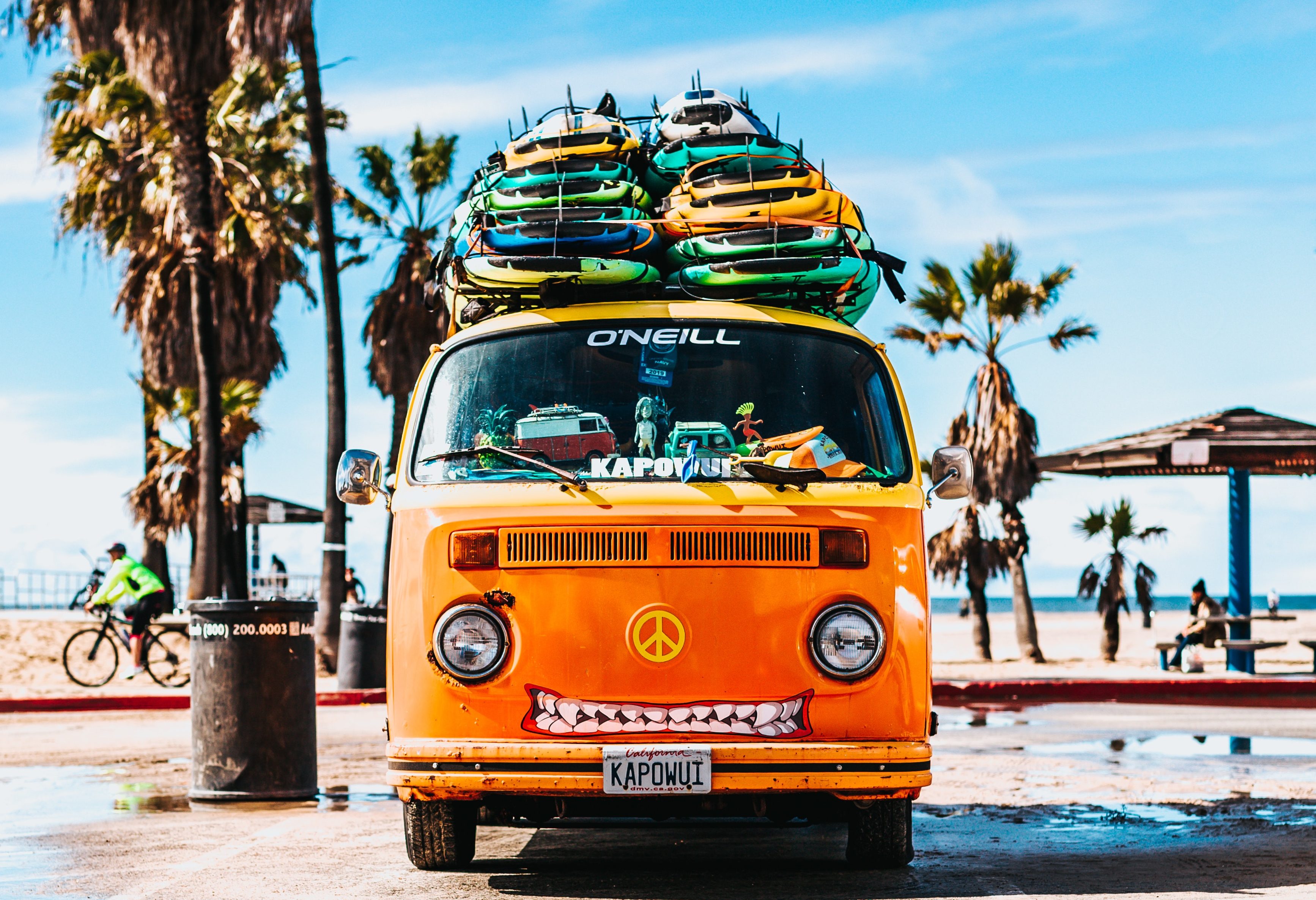 Surf bus op Oahu Hawaii