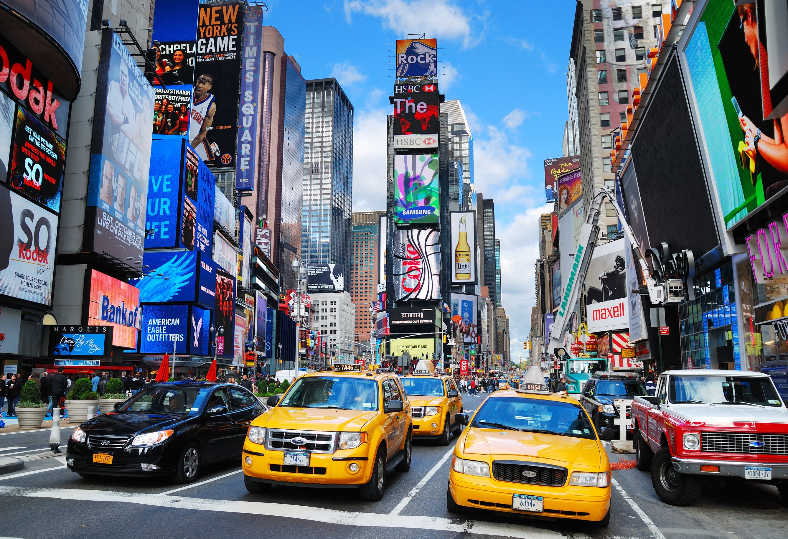 Times Square in New York in Amerika