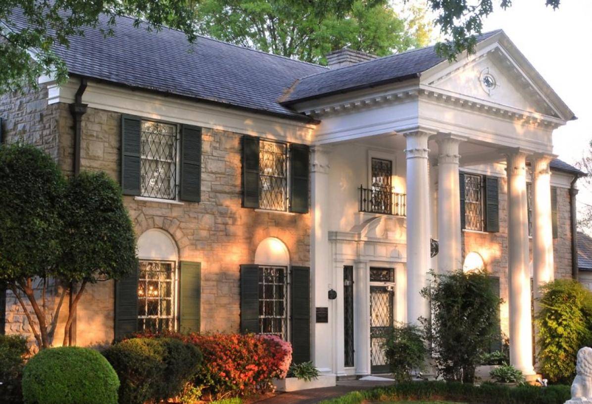 huis van Elvis in Graceland Memphis