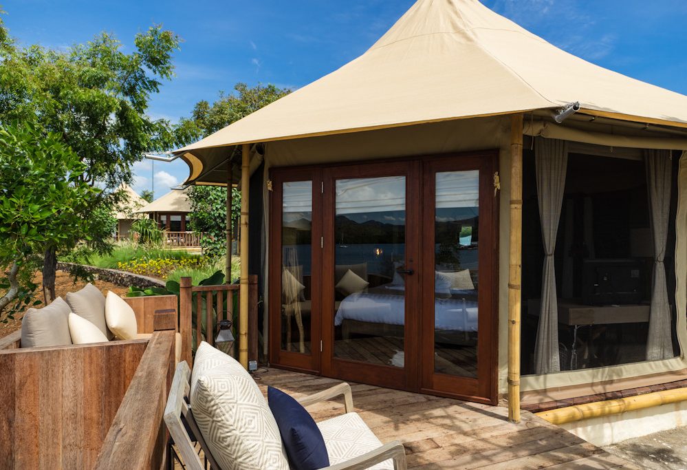Beach camp tent Menjangan Dynasty Resort Pemuteran Bali