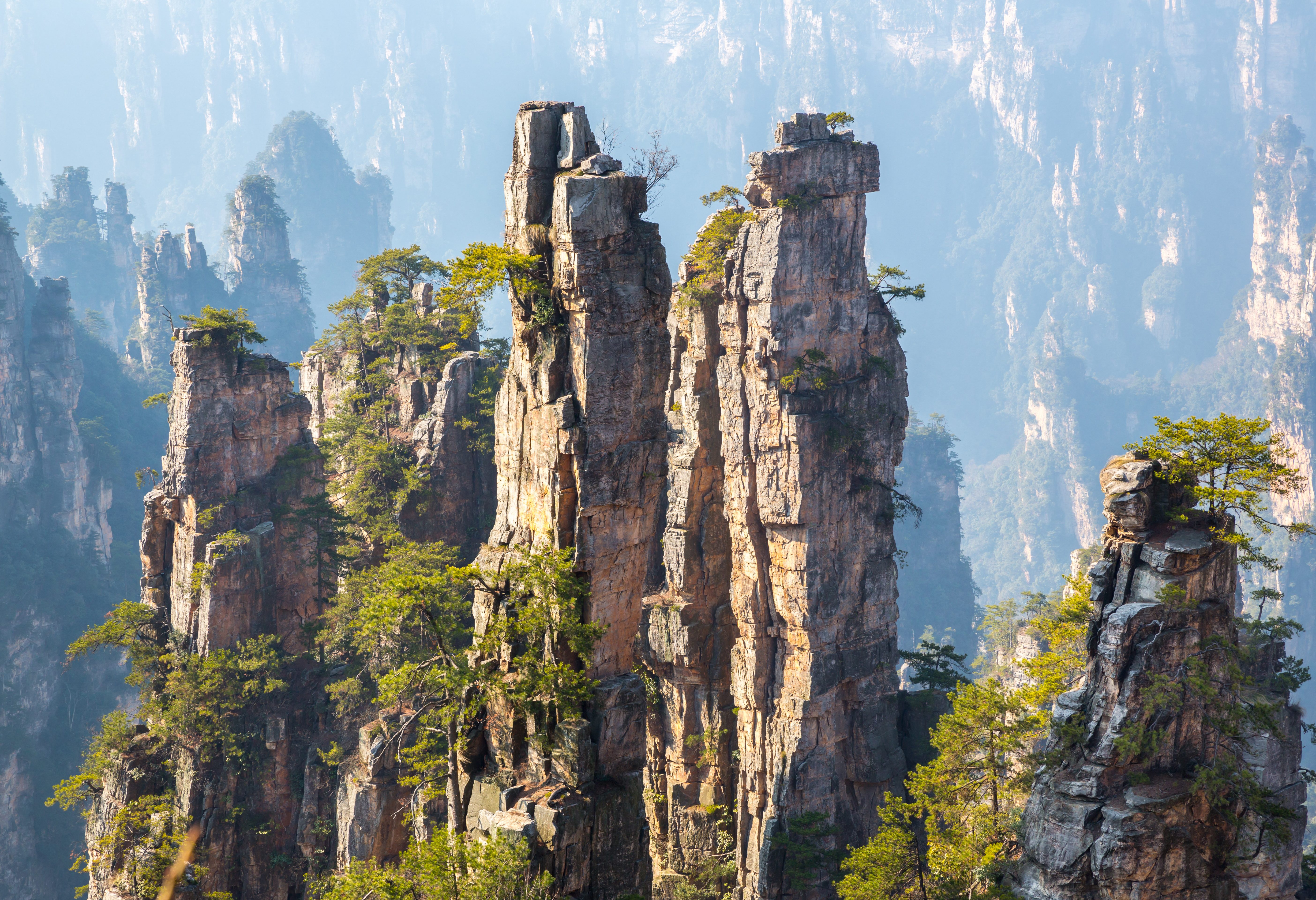 Zhangjiajie National Park in China