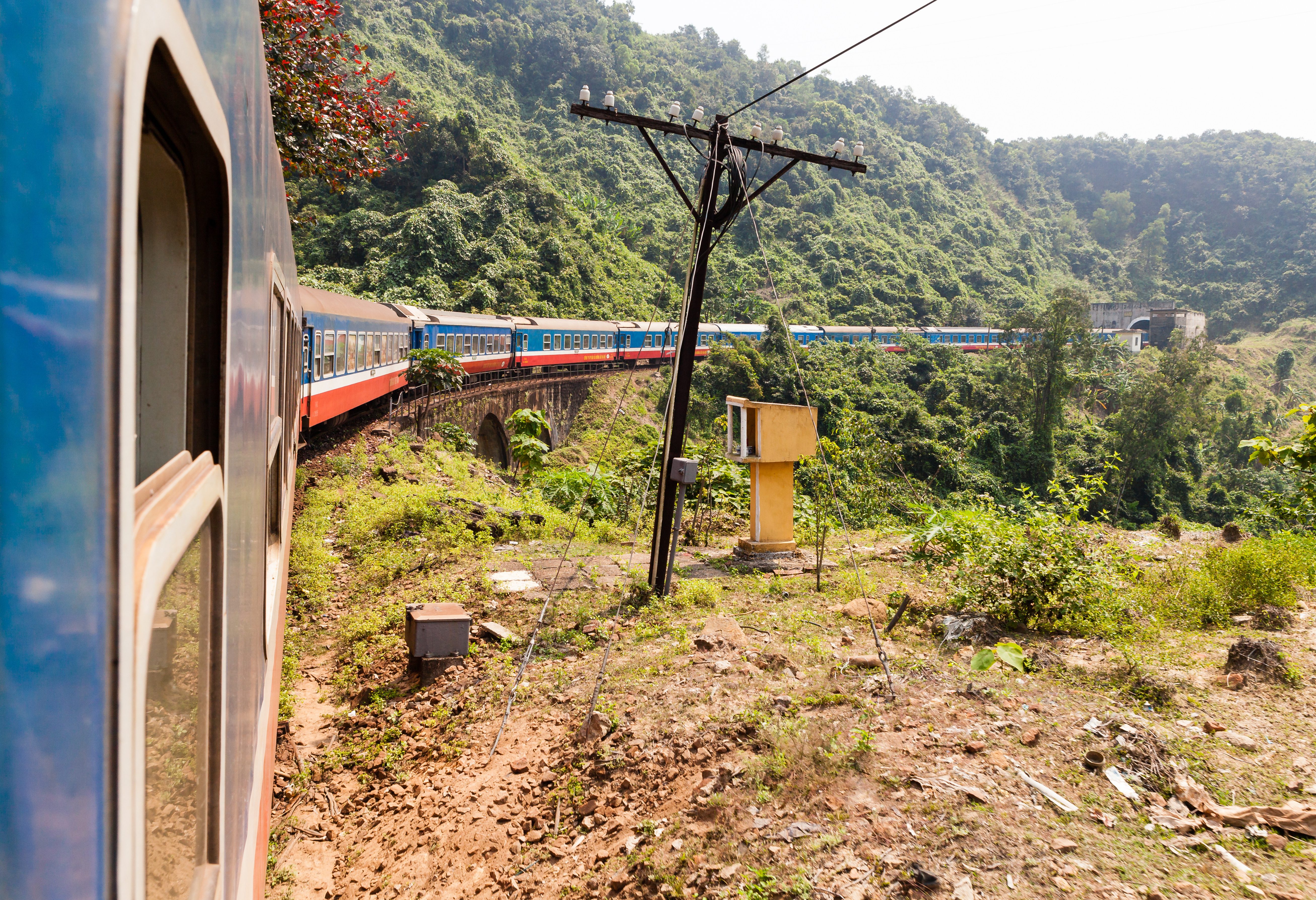 Reizen per trein in Vietnam