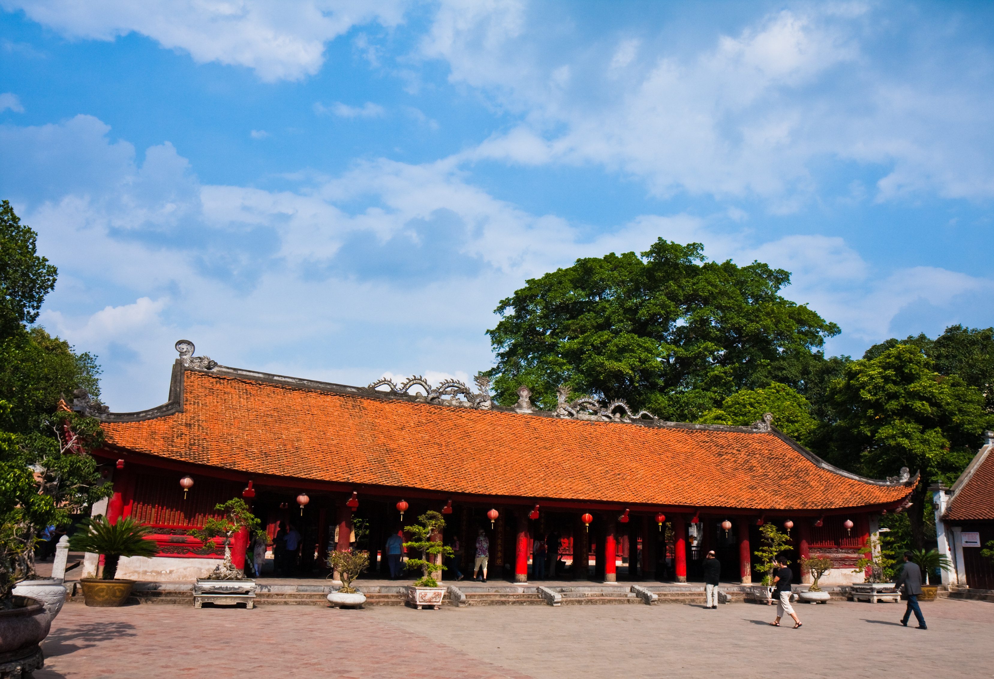 Literatuurtempel in Hanoi, Vietnam