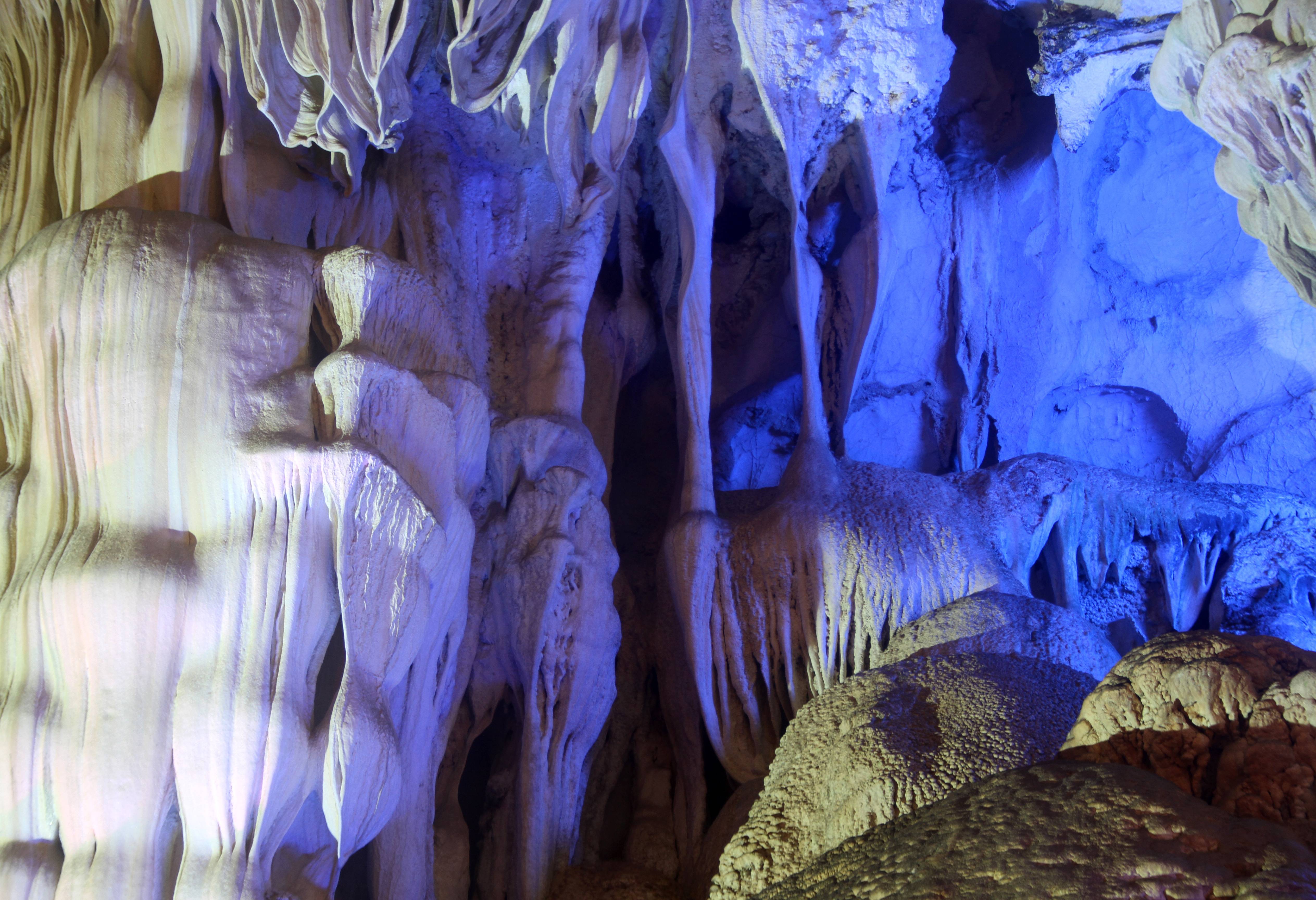 Grot in Halong Bay, Vietnam