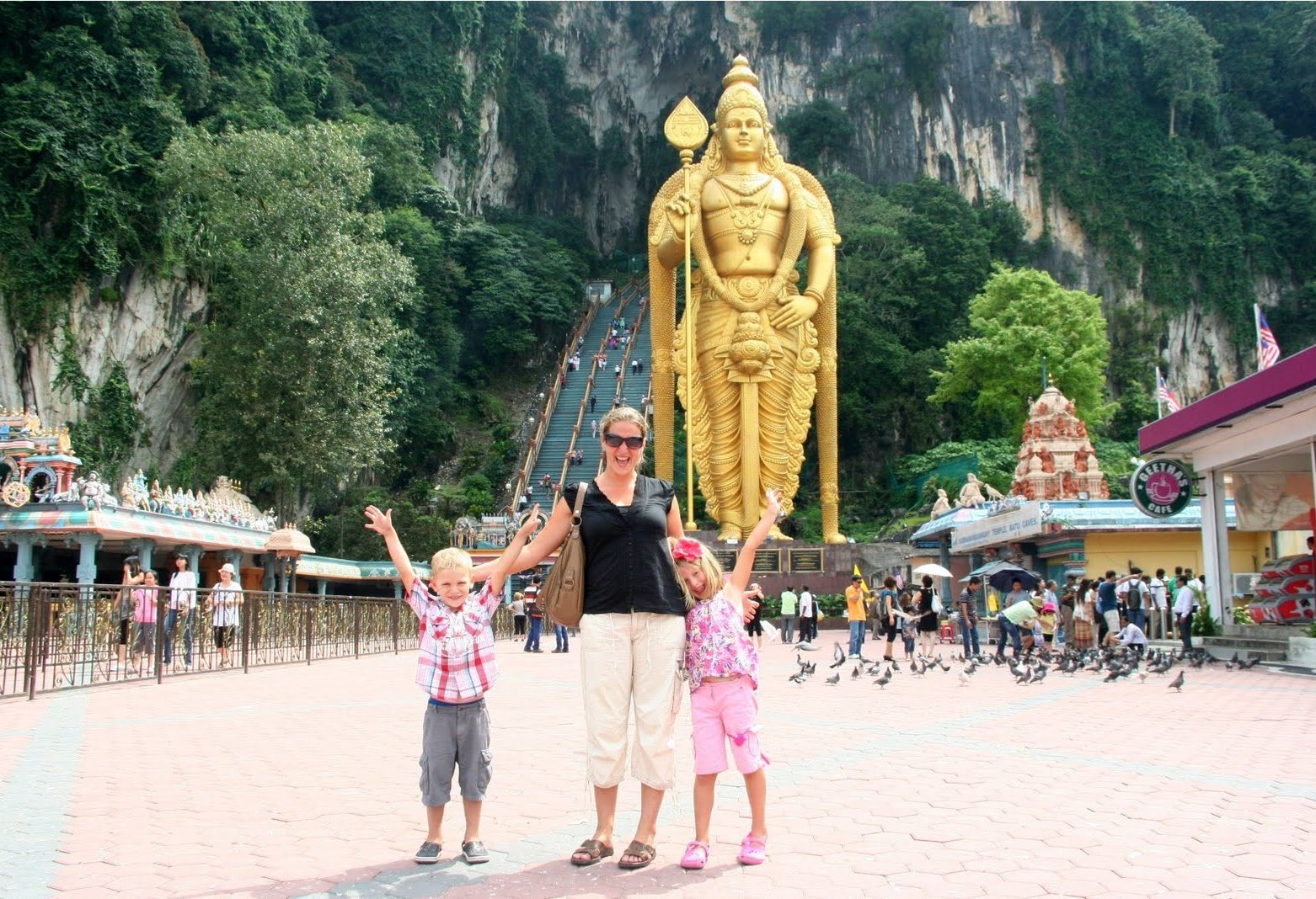 Batu Caves vlakbij Kuala Lumpur