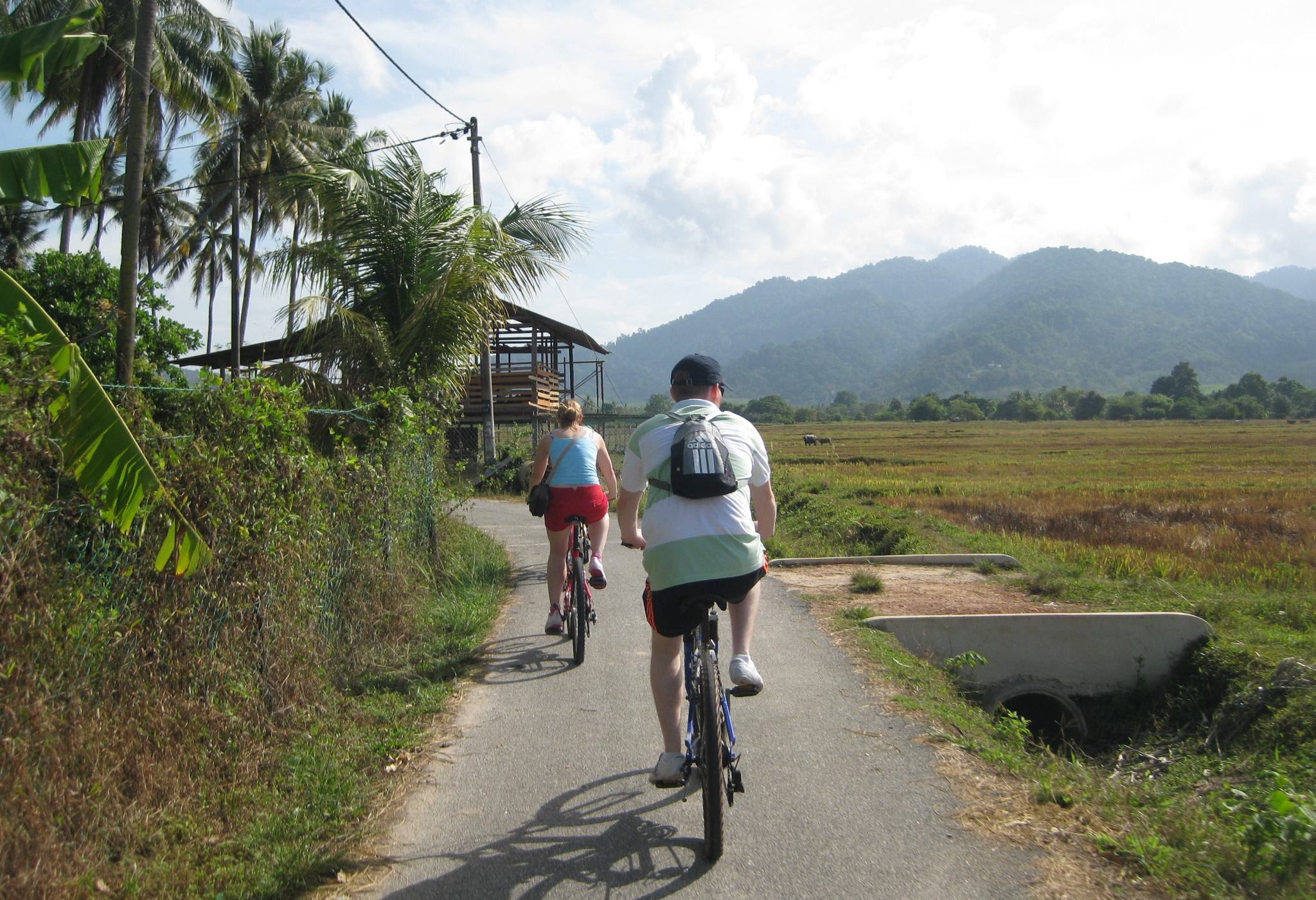 Fietsen op Langkawi