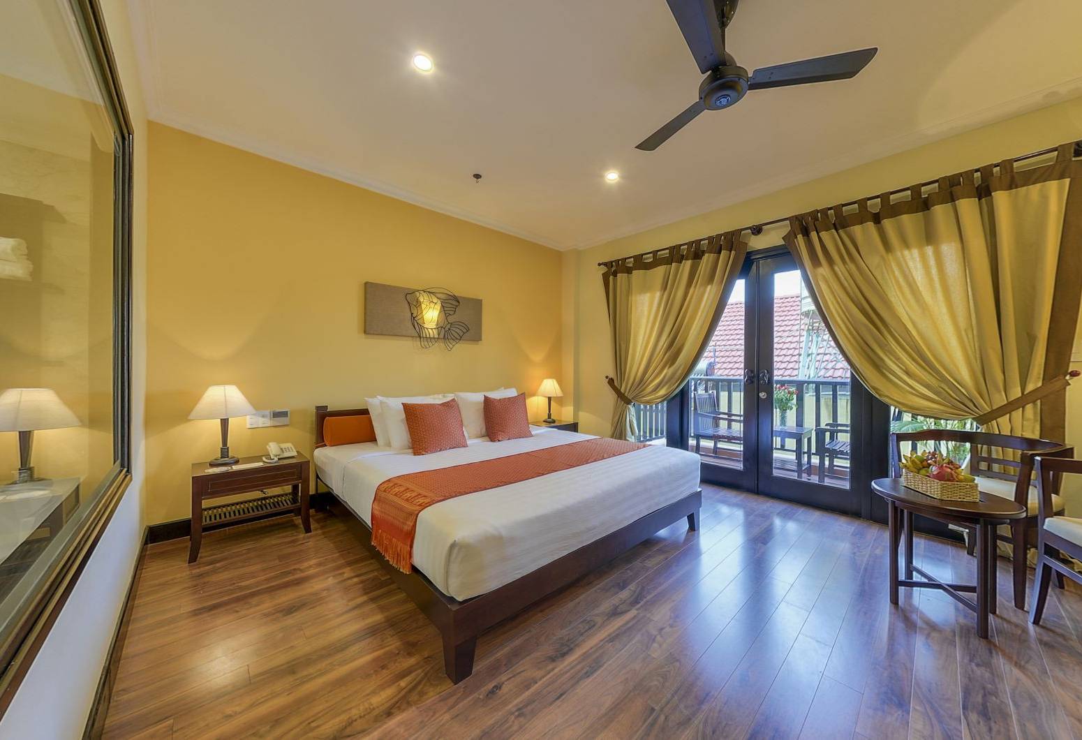 Deluxe kamer in het Seahorse Resort in Mui Ne, Vietnam