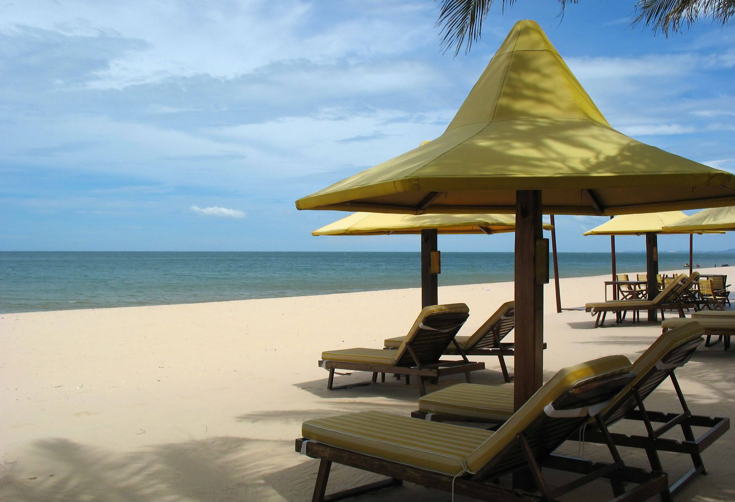 Strand van Mui Ne in Vietnam