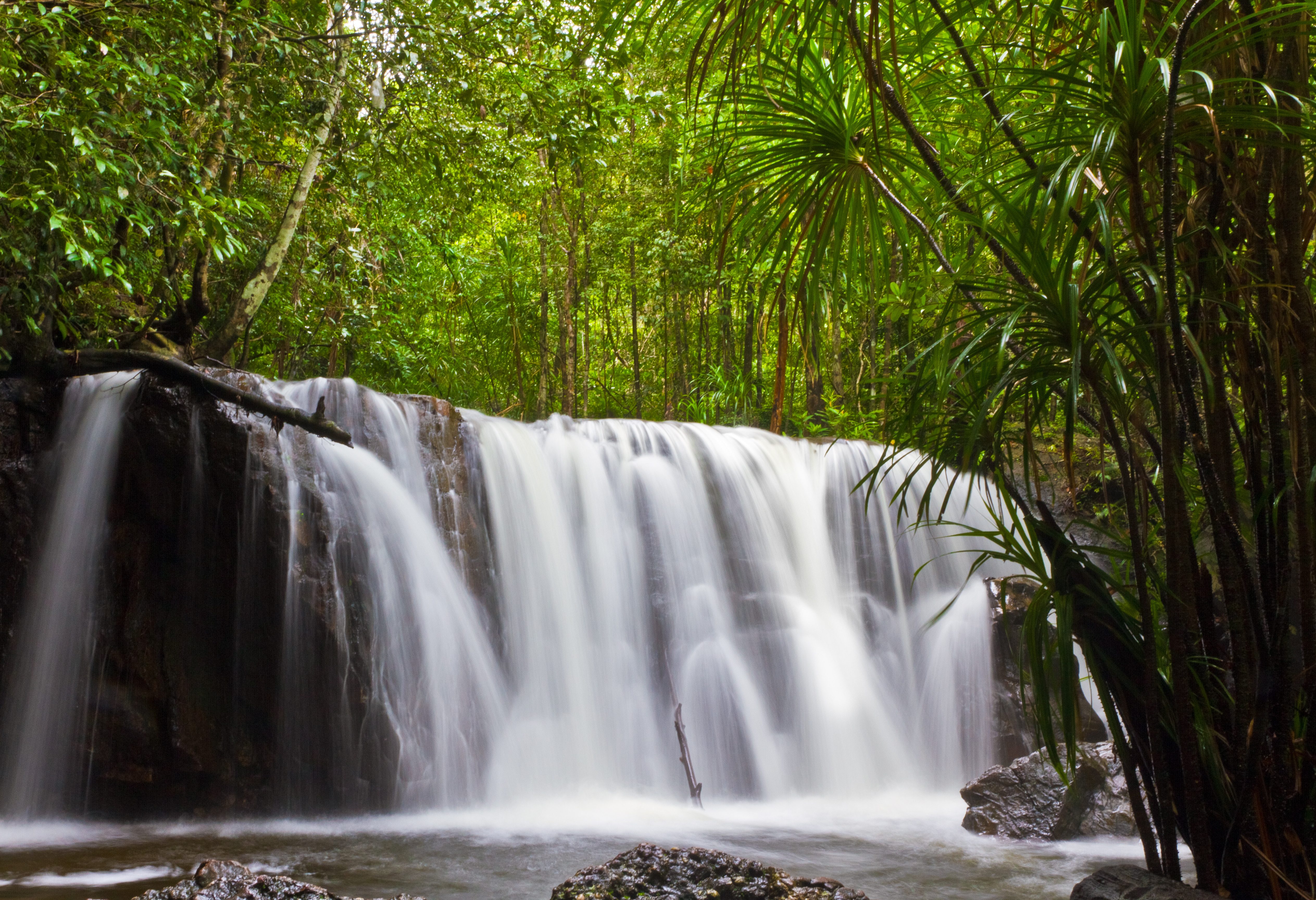 Suoi Tranh waterval op Phu Quoc in Vietnam