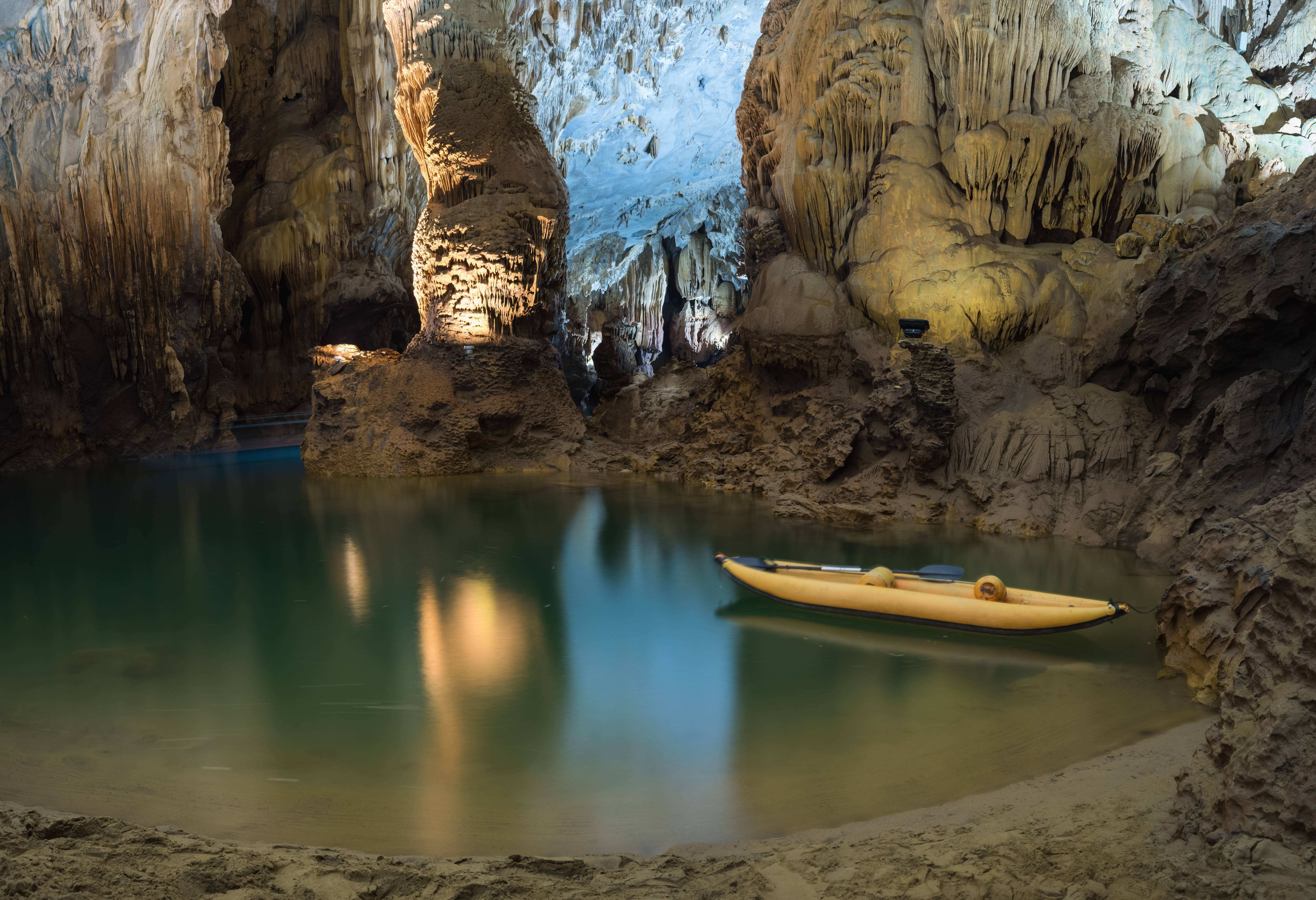 Phong Nha grot in het Phong Nha Ke Bang National Park in Vietnam