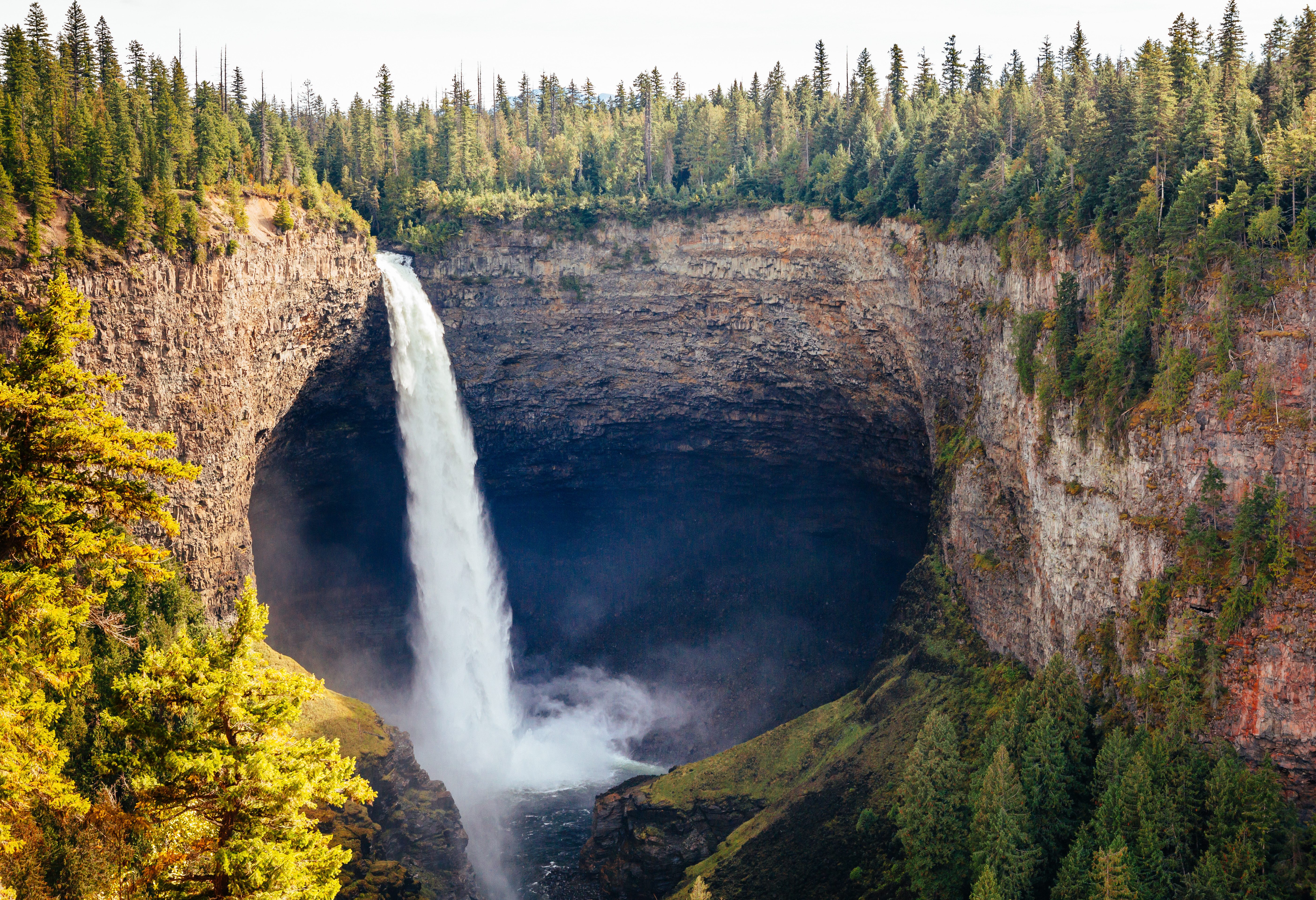 Helmcken Falls Wells Gray Provincial Park Canada
